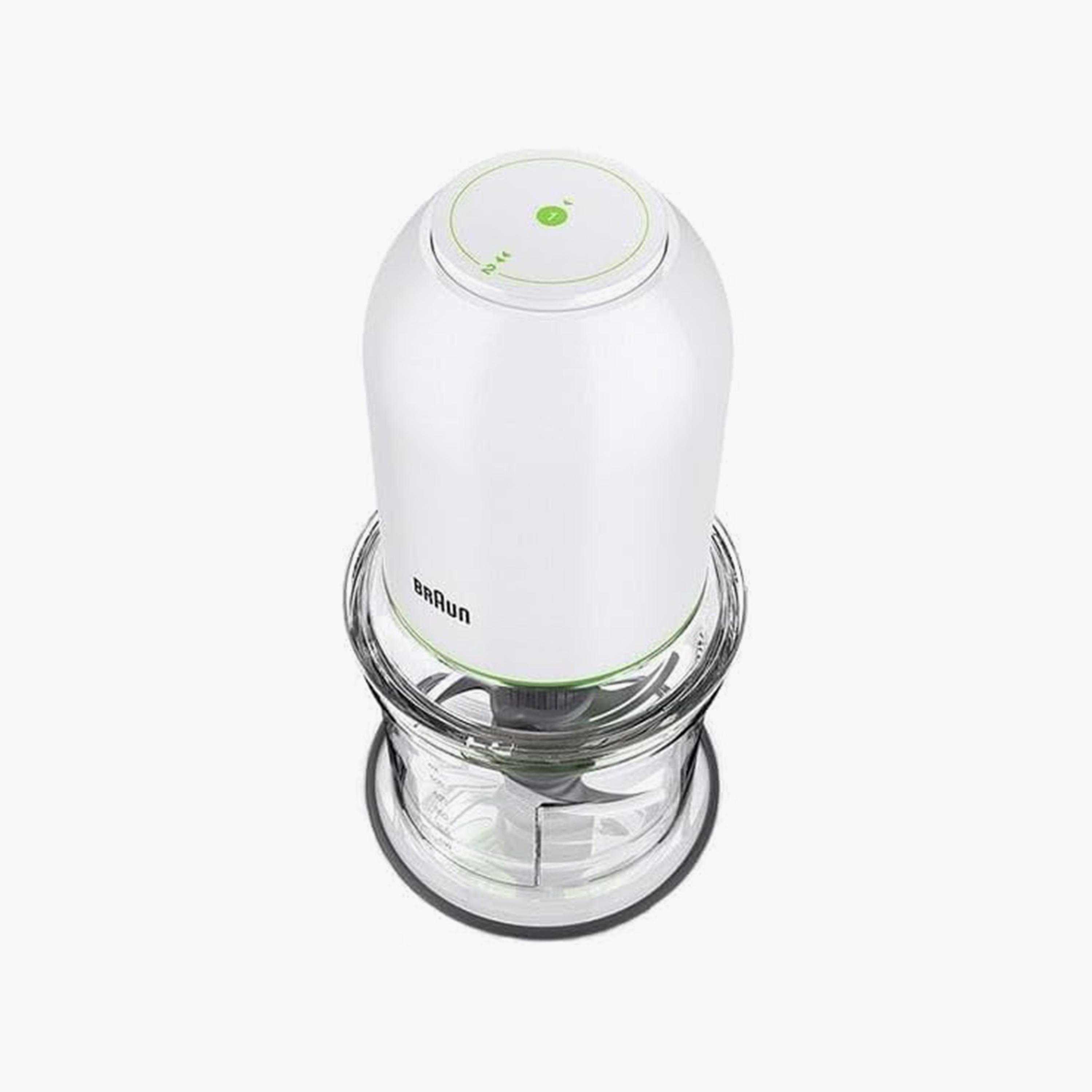 Braun Quade Blade Technology 2-in-1 350 Watt MultiPractic 3 Chopper White | CH 3011 WHITE-household-appliances-kitchenappliances-foodprocessors-image-2