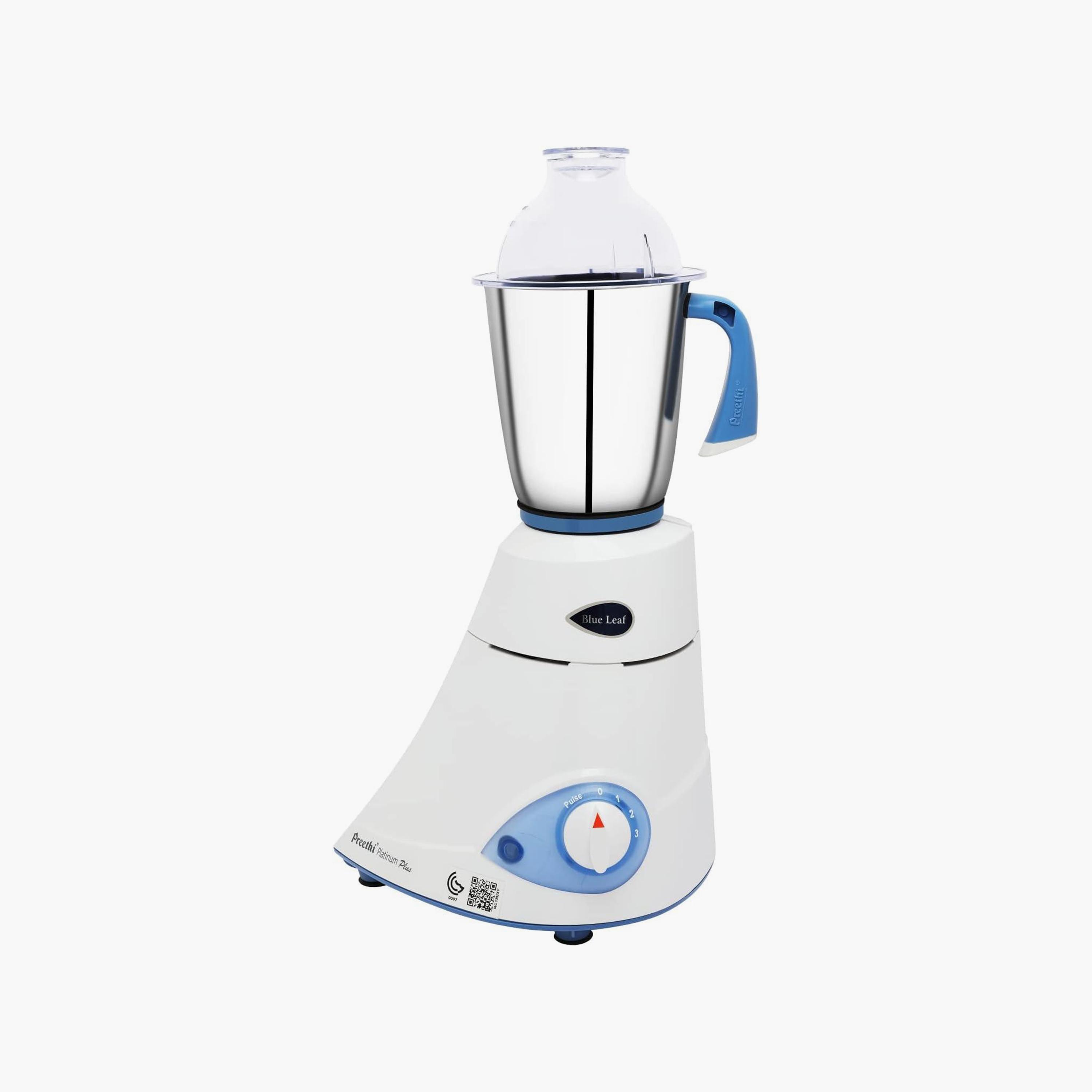Preethi Blue Leaf Platinum Stand Mixer Grinder Blue | MG-139/09-household-appliances-kitchenappliances-blendersmixersandgrinders-image-2