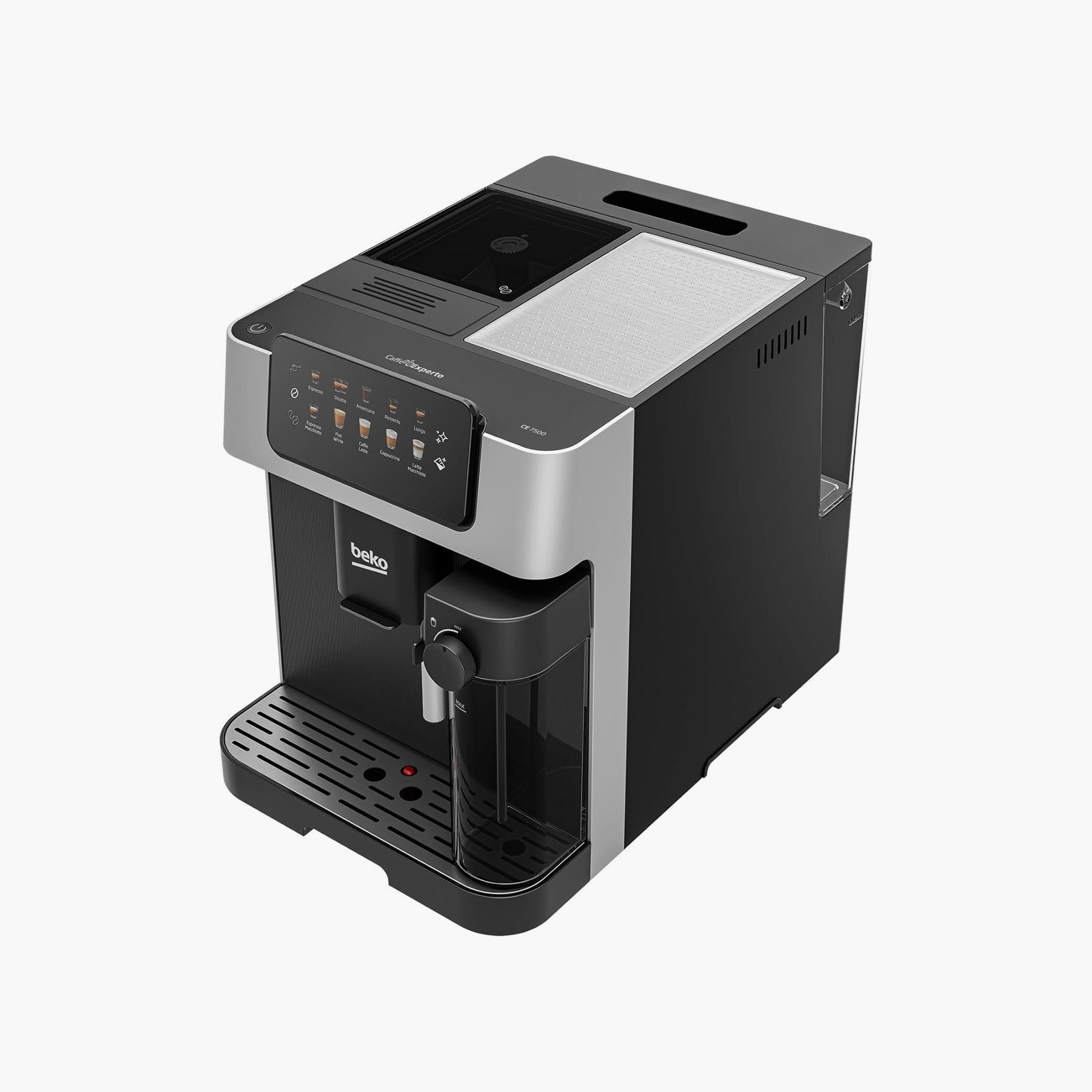 ماكينة صنع قهوة اسبريسو أوتوماتيكية من الفول إلى الكوب باللون الأسود من بيكو | CEG7304X-household-appliances-kitchenappliances-coffeemachines-image-4