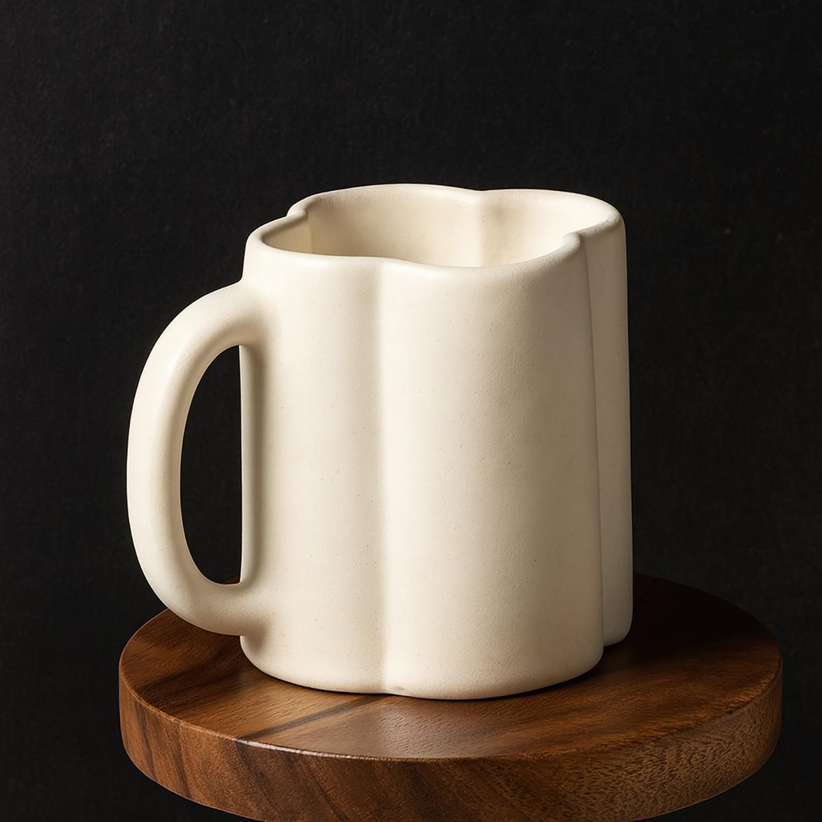 Flower Ceramic Mug - 300 ml
