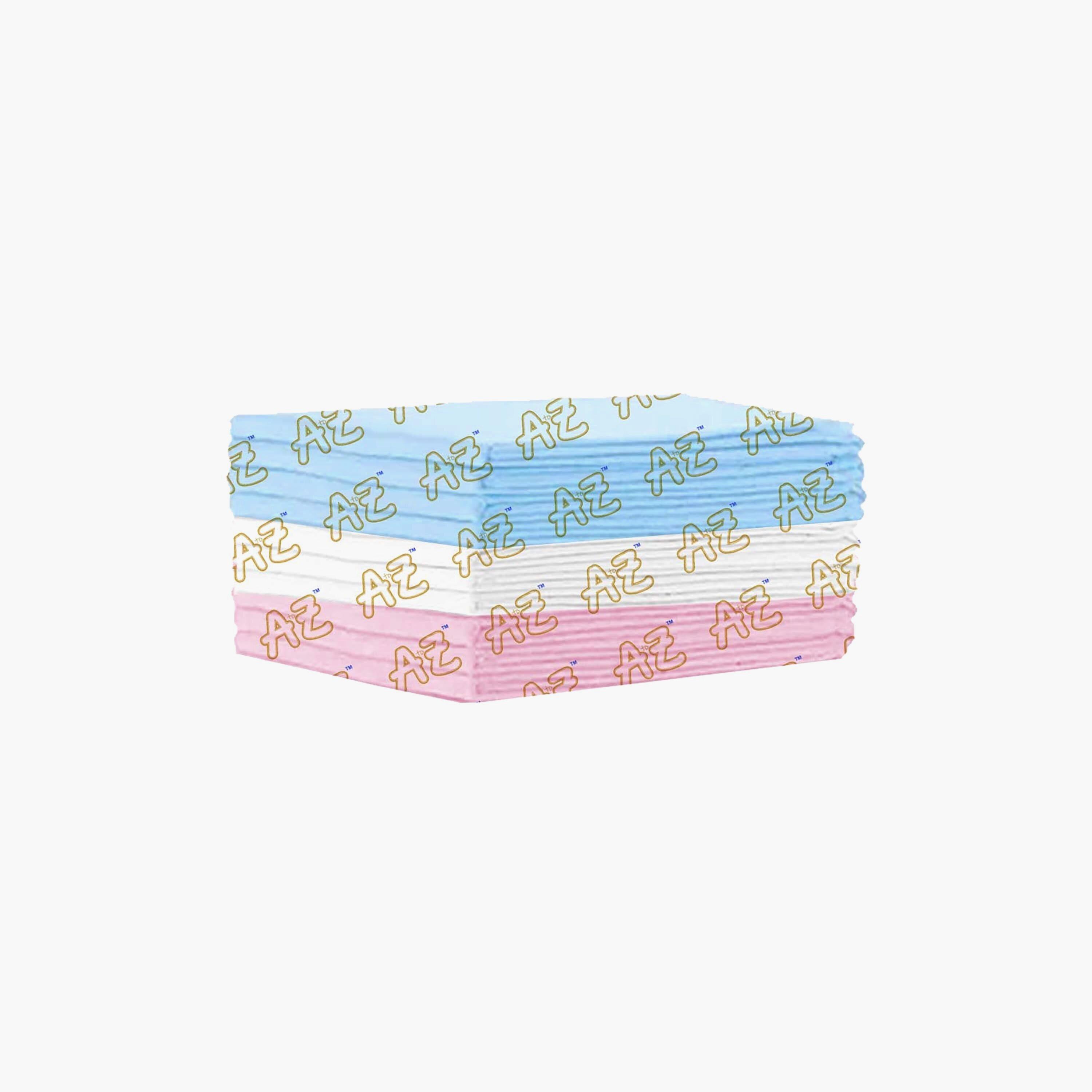 Star Babies Pack of 10 Disposable Changing Mats - Assorted, 45 x 60 cm-baby-diapering-changingmats-image-1