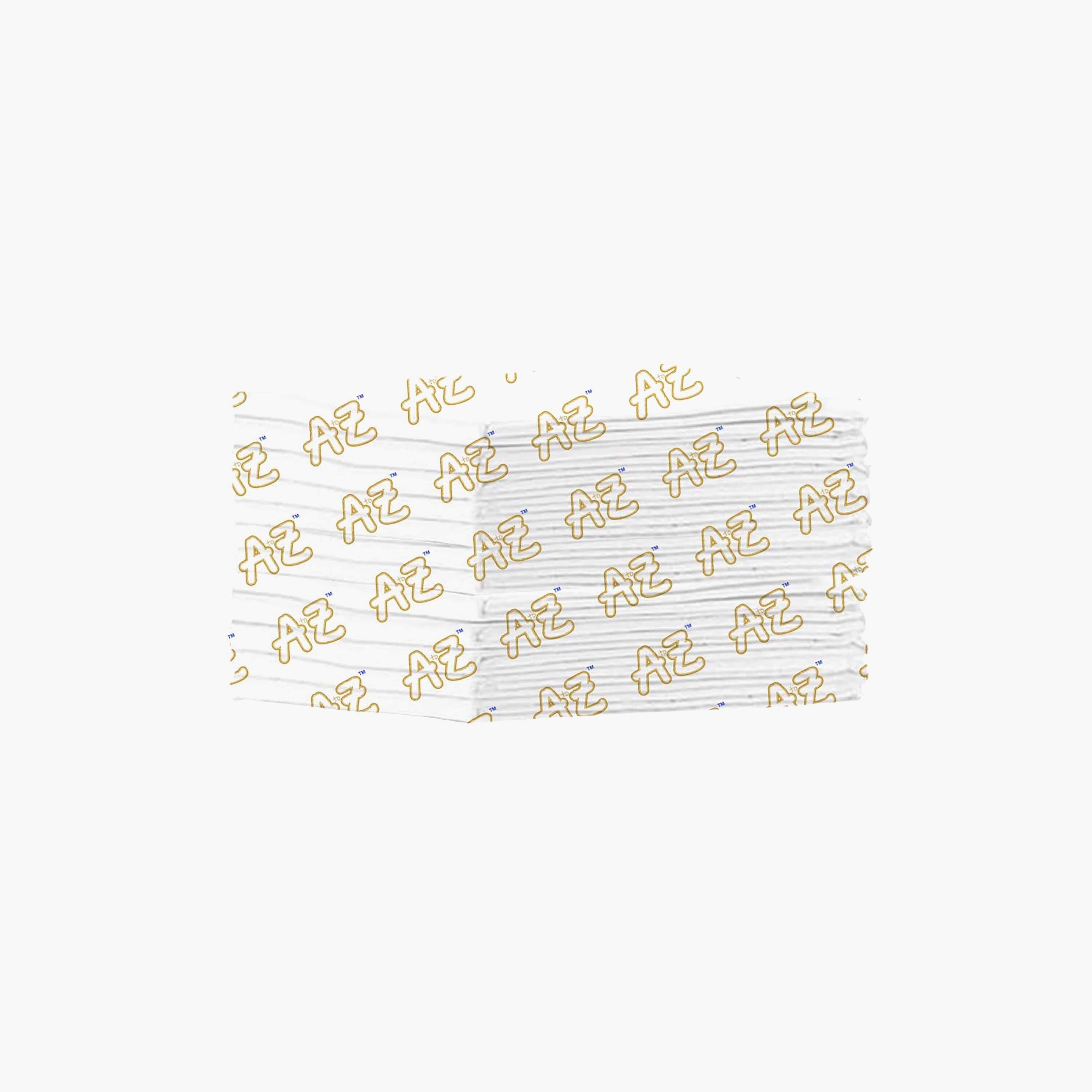 Star Babies Pack of 12 Disposable Changing Mats - 45 x 60 cm, White-baby-diapering-changingmats-image-1