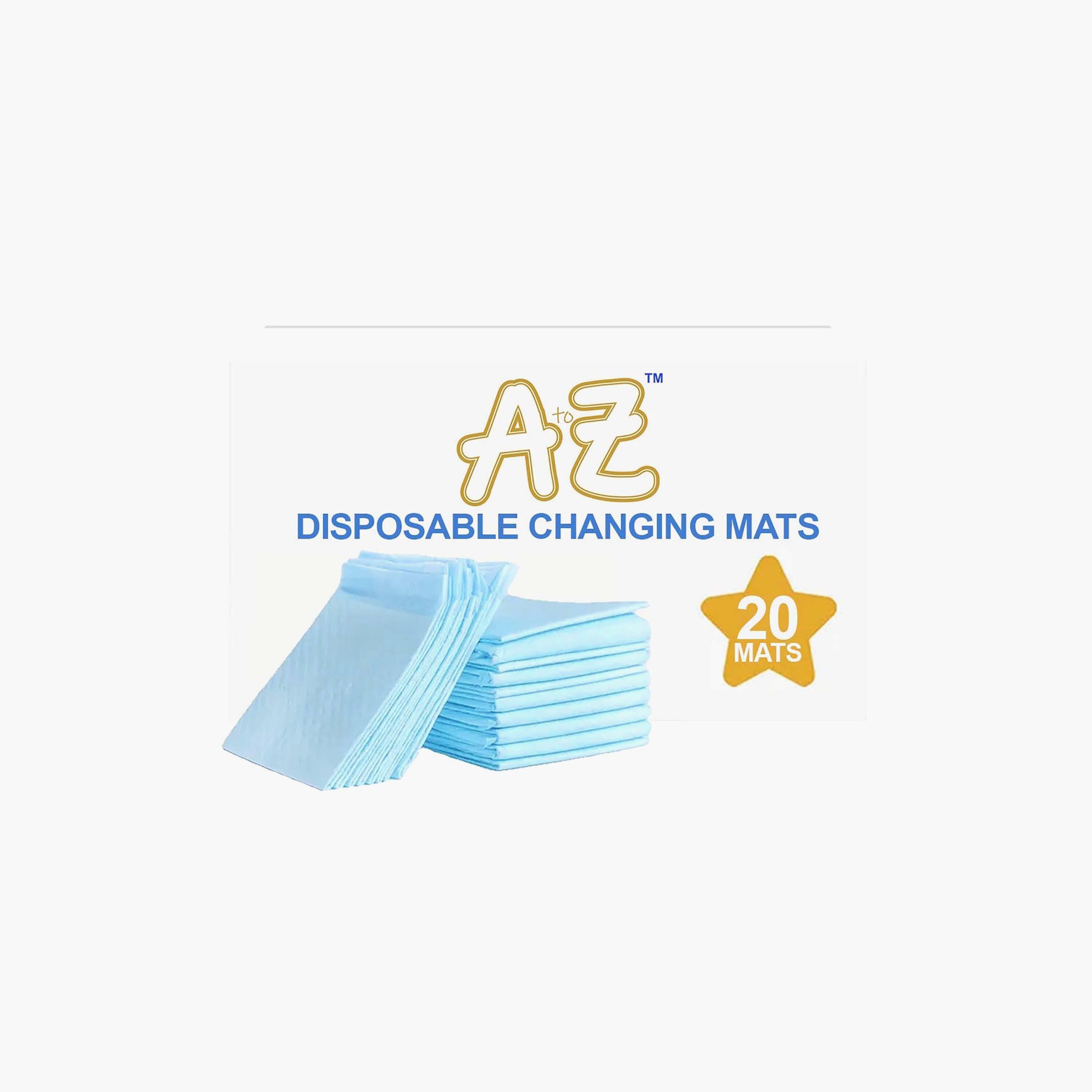 مجموعة 20 سجادة تغيير للاستعمال مرة واحدة من ستار بيبيز - 45 × 60 سم-baby-diapering-changingmats-image-1