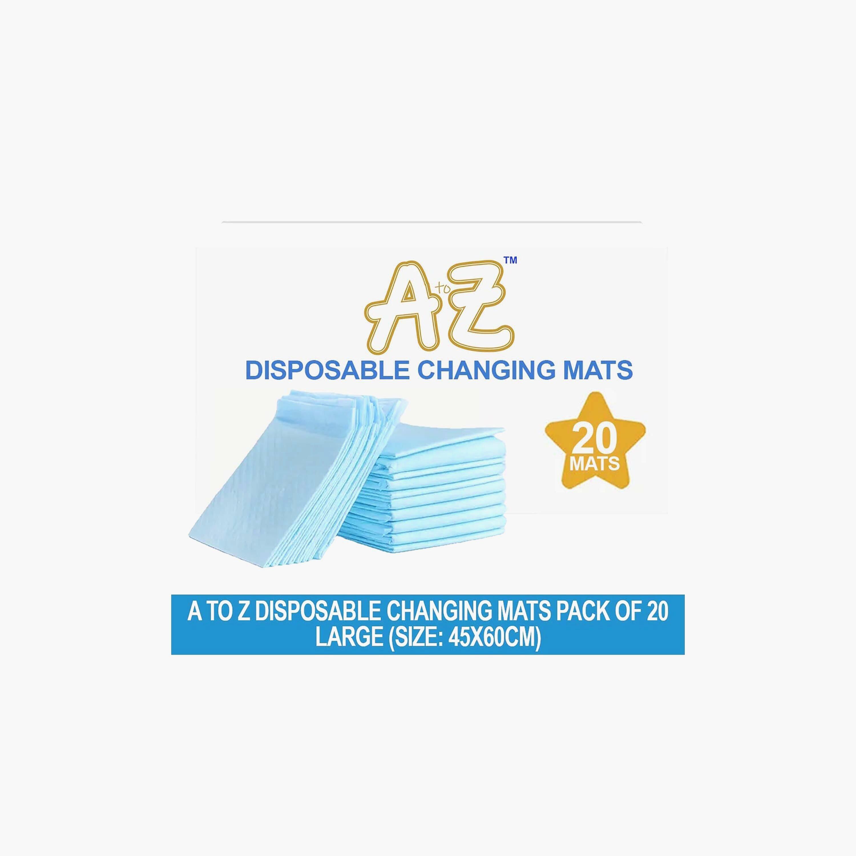 مجموعة 20 سجادة تغيير للاستعمال مرة واحدة من ستار بيبيز - 45 × 60 سم-baby-diapering-changingmats-image-2