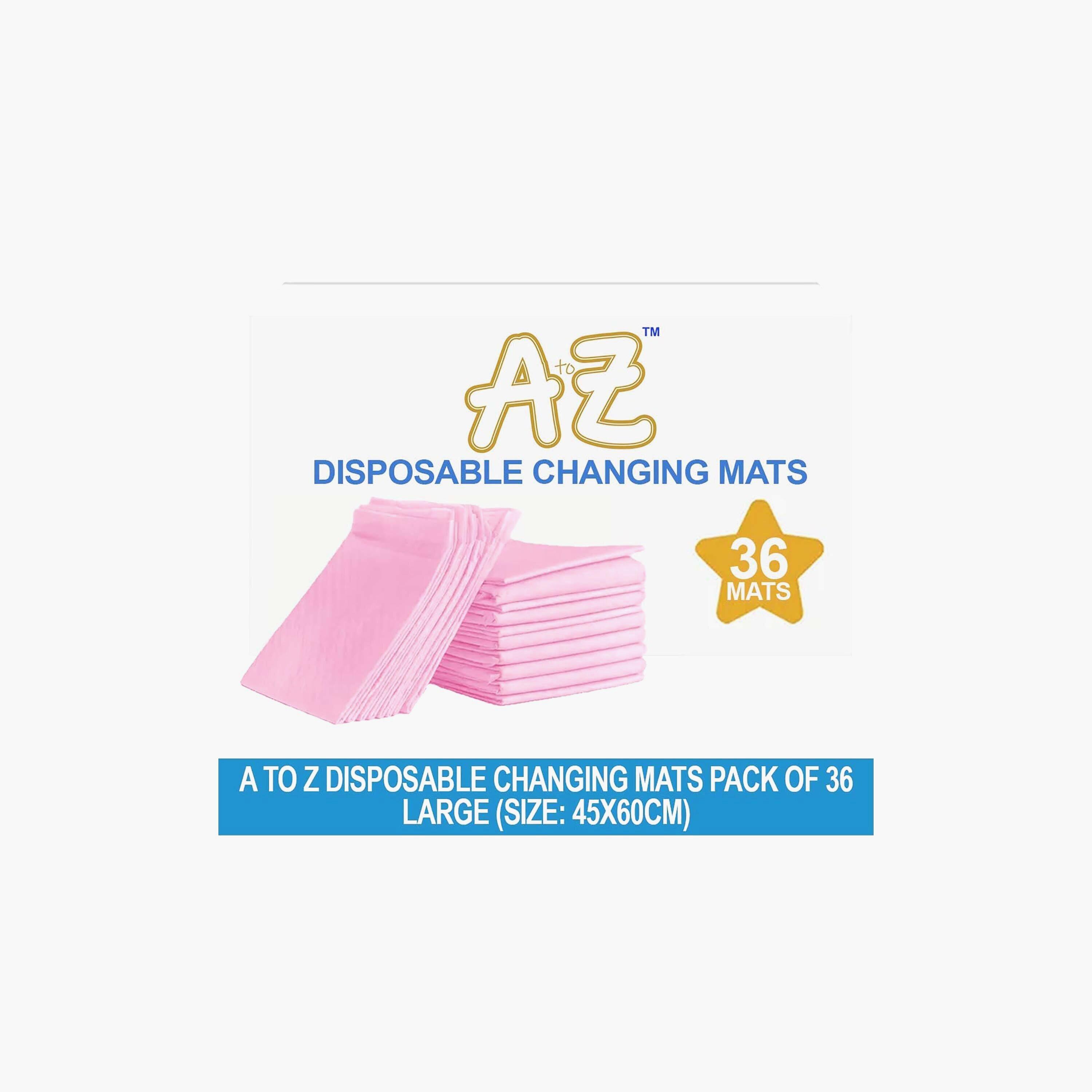 Star Babies Pack of 36 Disposable Changing Mats - 45 x 60 cm-baby-diapering-changingmats-image-2
