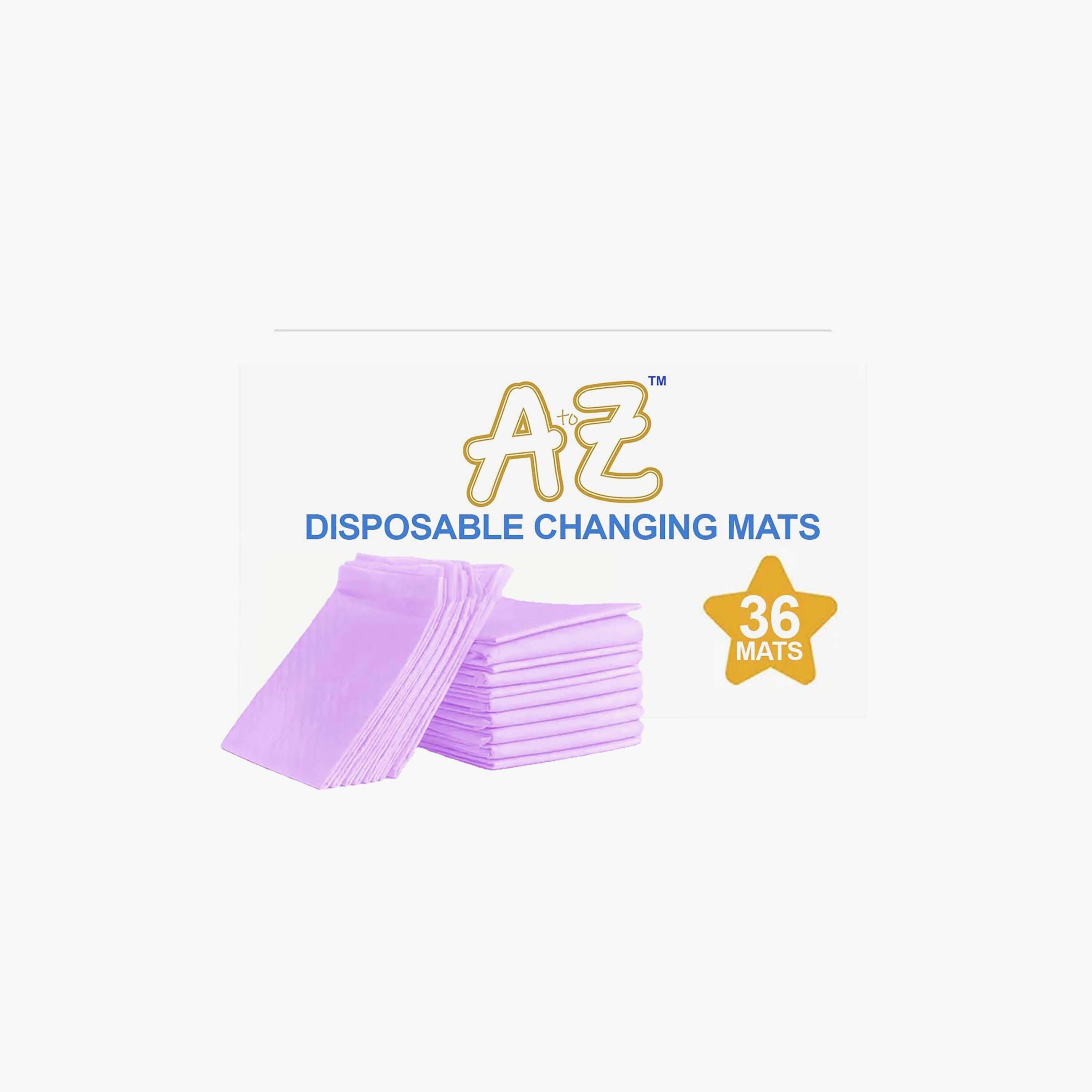 Star Babies Pack of 36 Disposable Changing Mats - 45 x 60 cm-baby-diapering-changingmats-image-1