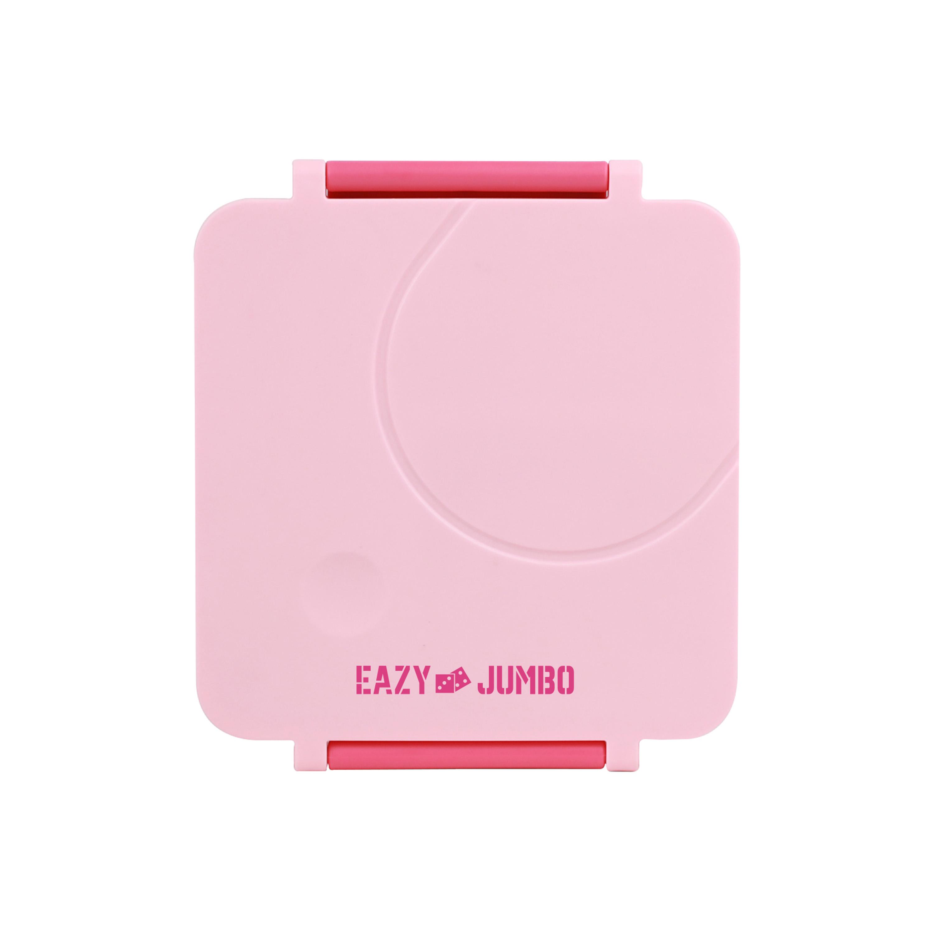 Eazy Kids 3/4 Compartments Jumbo Lunch Box with Bowl, Spoon & Fork-school-lunchessentials-lunchboxes-image-10