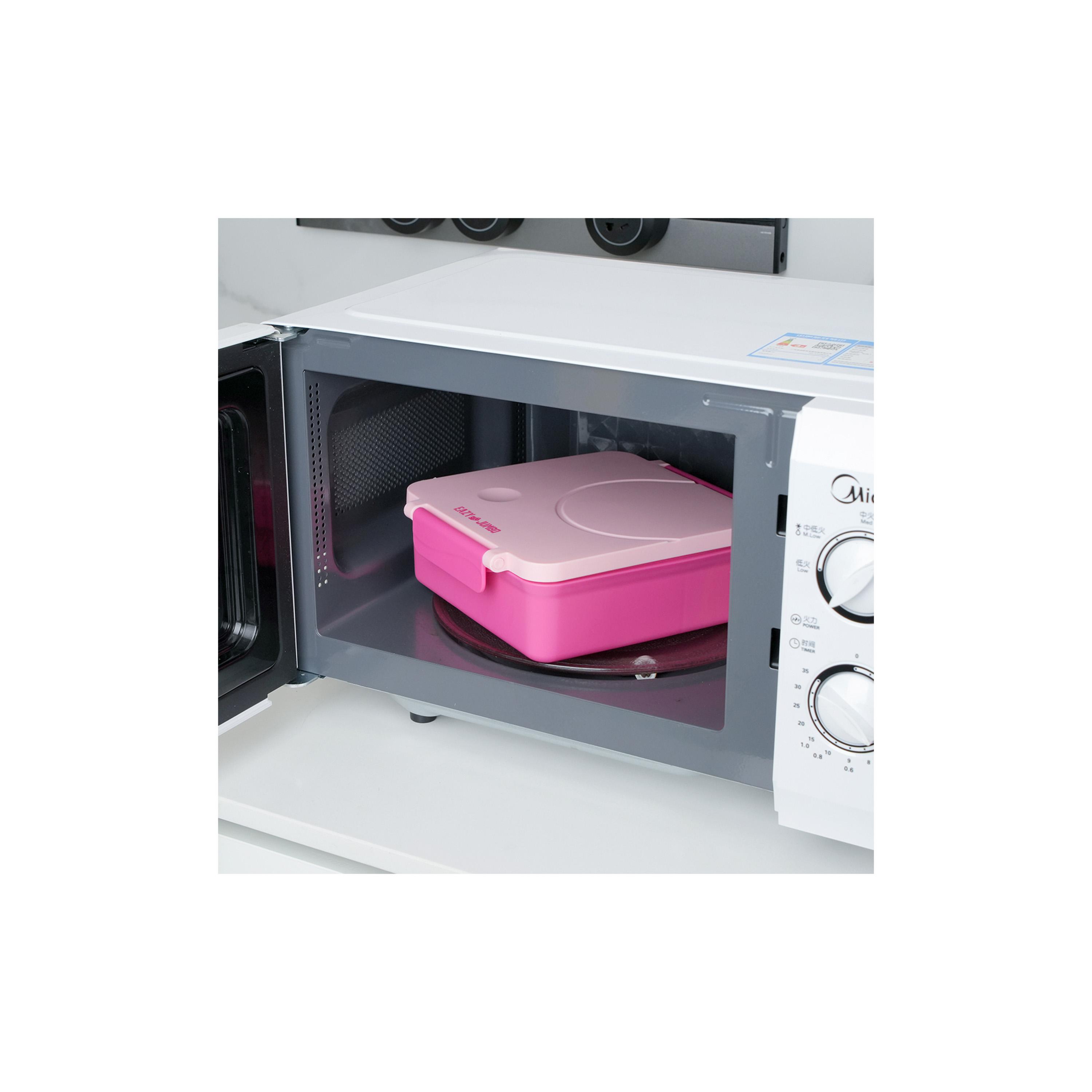 Eazy Kids 3/4 Compartments Jumbo Lunch Box with Bowl, Spoon & Fork-school-lunchessentials-lunchboxes-image-12