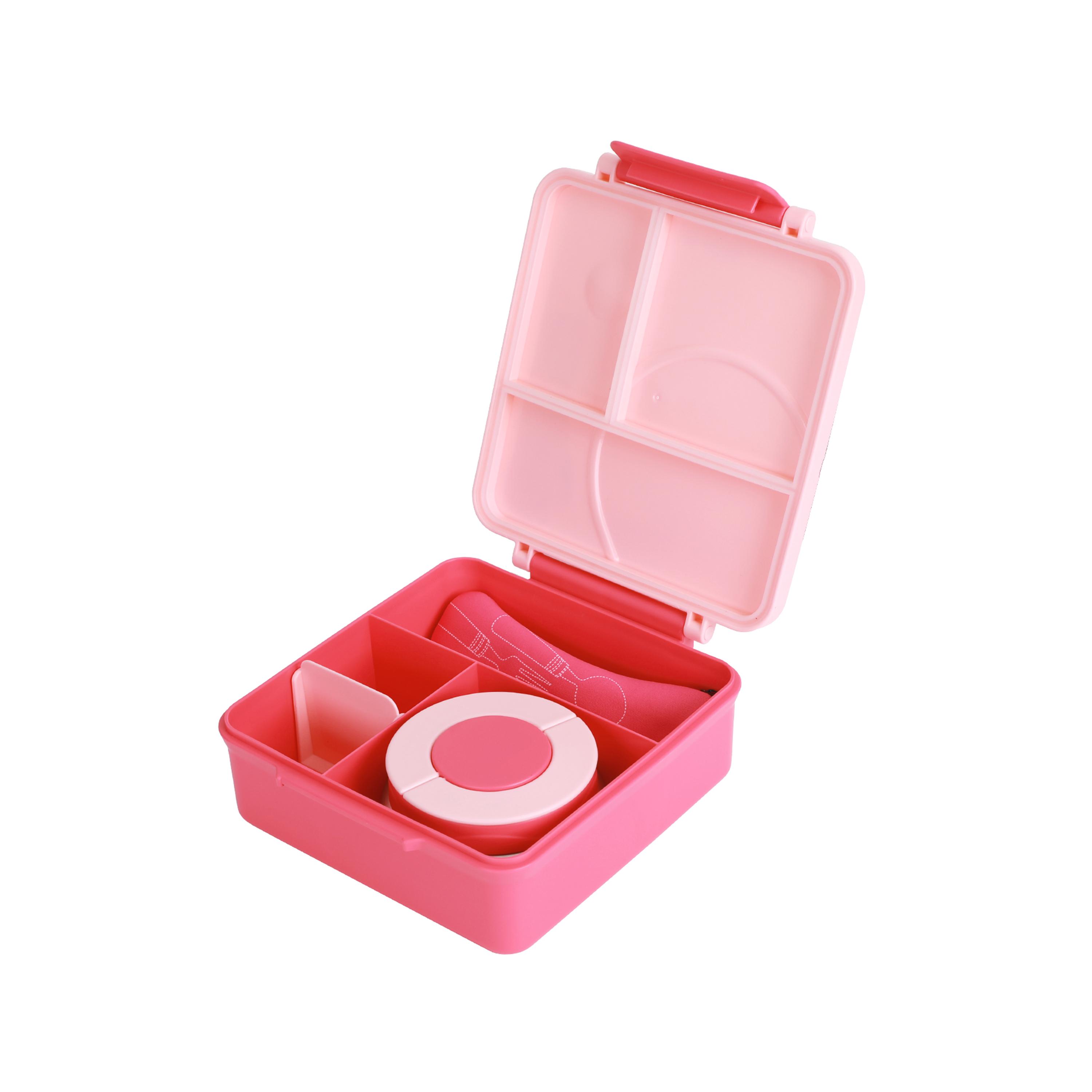 Eazy Kids 3/4 Compartments Jumbo Lunch Box with Bowl, Spoon & Fork-school-lunchessentials-lunchboxes-image-7