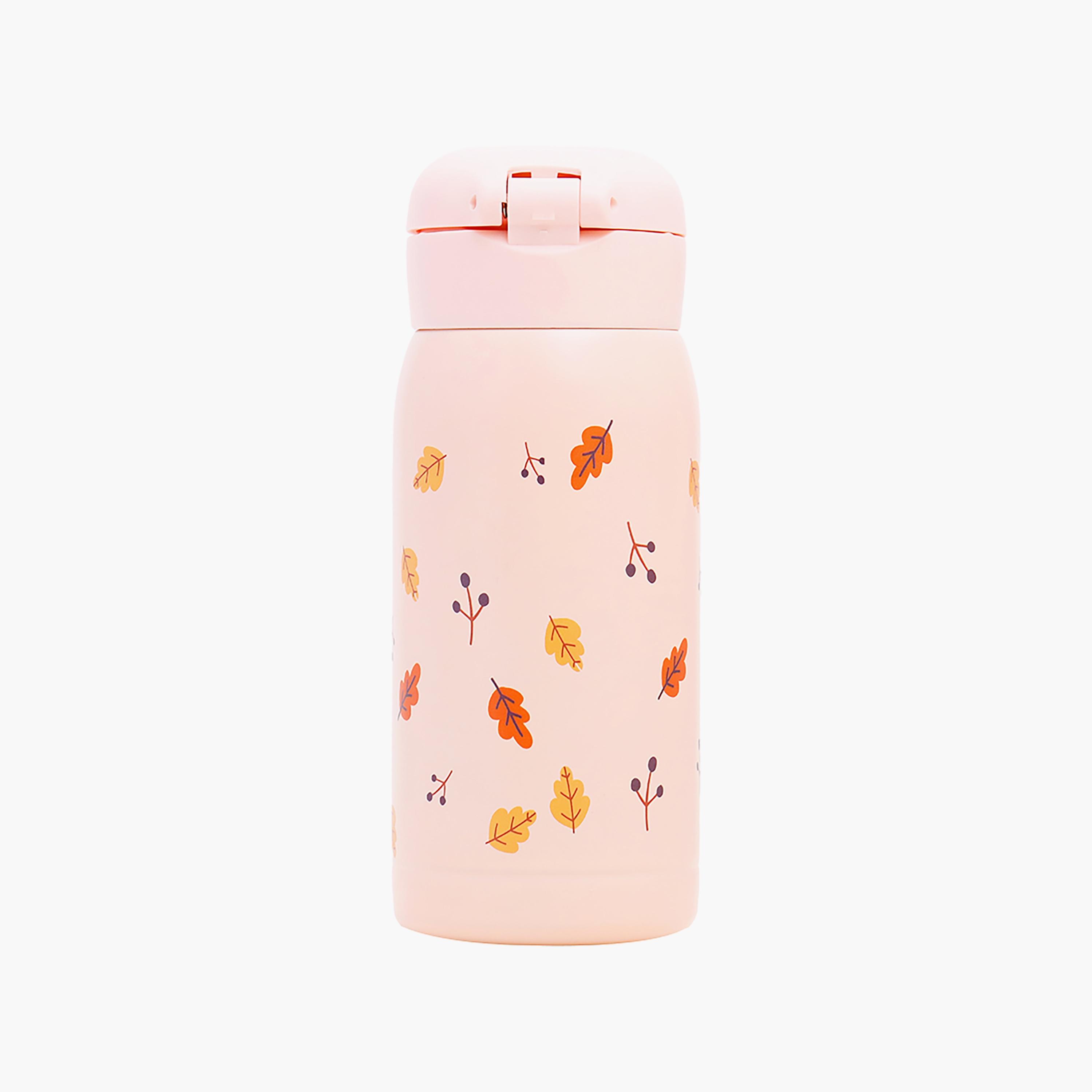 Eazy Kids Insulated School Water Bottle, Pink, 350 ml-school-waterbottles-image-2