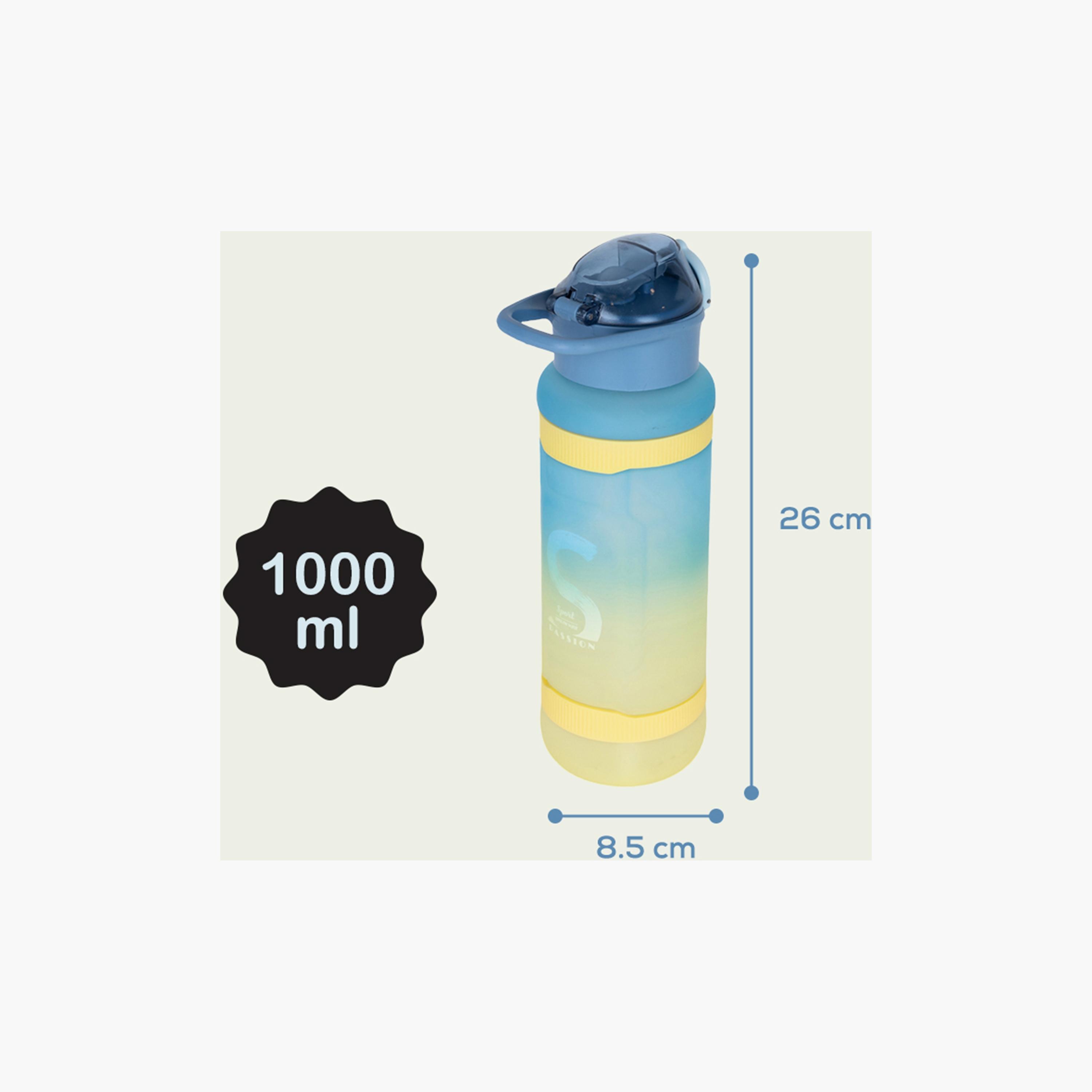 Nova Kids BPA Free Water Bottle with Straw, 1000 ml-school-waterbottles-image-4