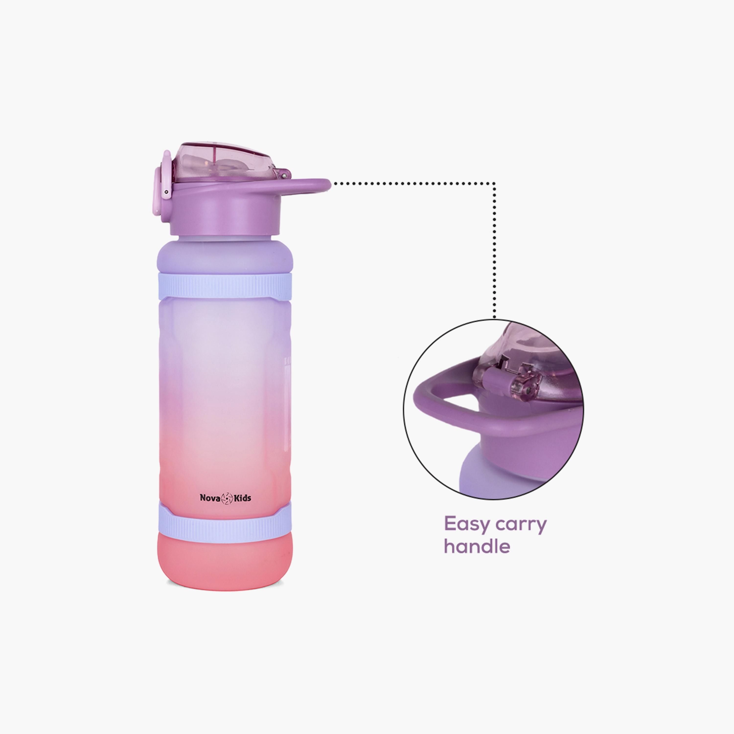 Nova Kids BPA Free Water Bottle with Straw, 1000 ml-school-waterbottles-image-3