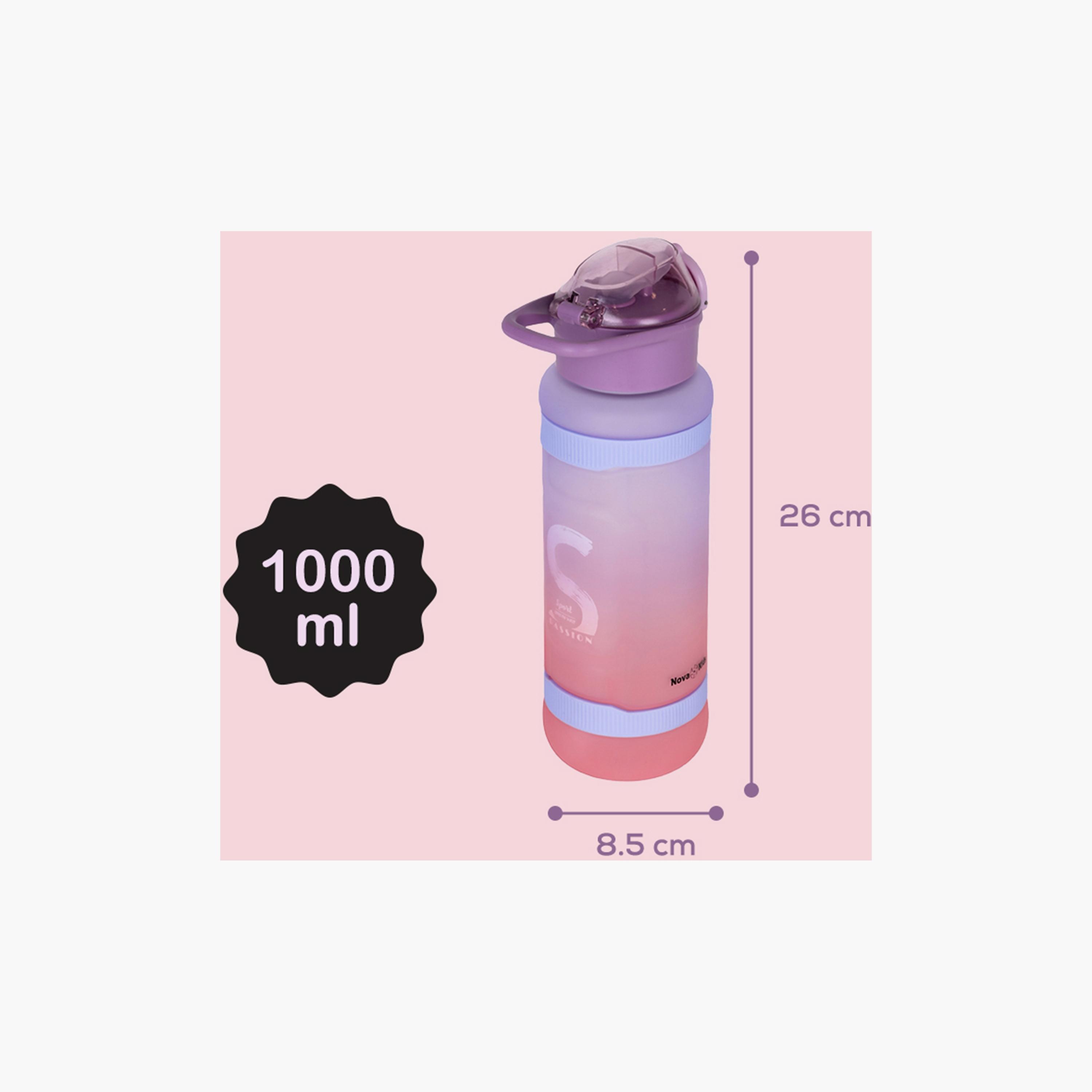 Nova Kids BPA Free Water Bottle with Straw, 1000 ml-school-waterbottles-image-4