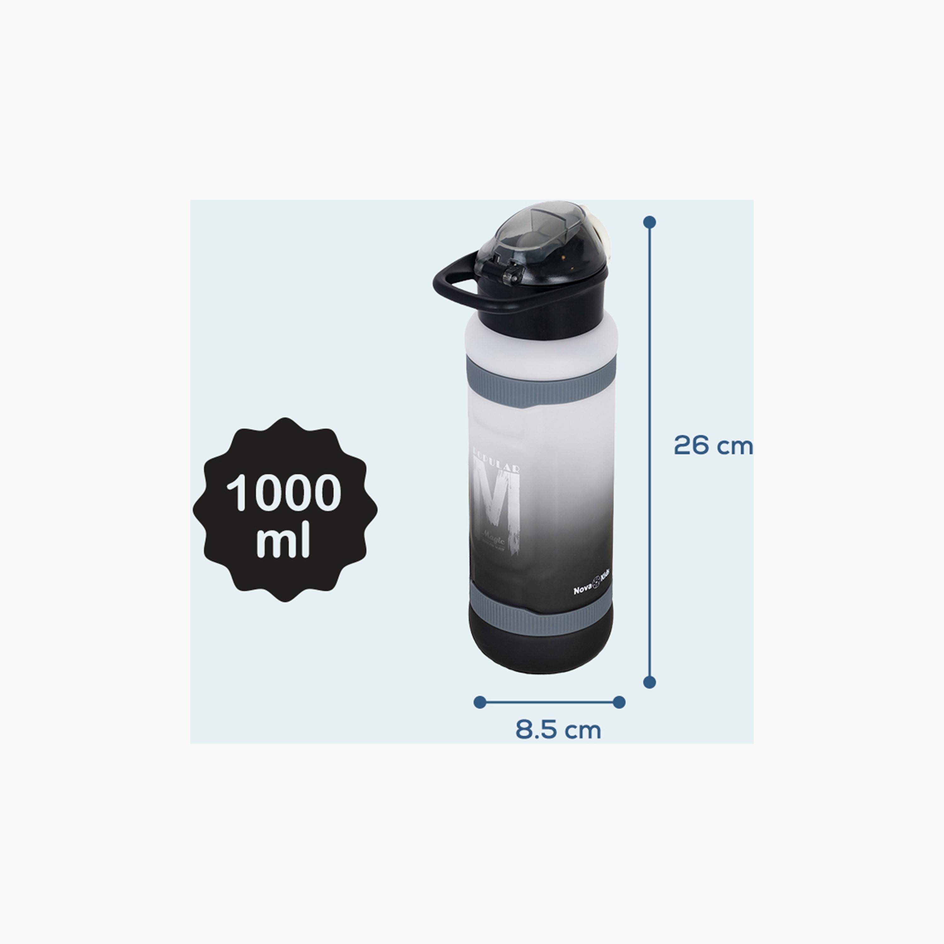 Nova Kids BPA Free Water Bottle with Straw, 1000 ml-school-waterbottles-image-4