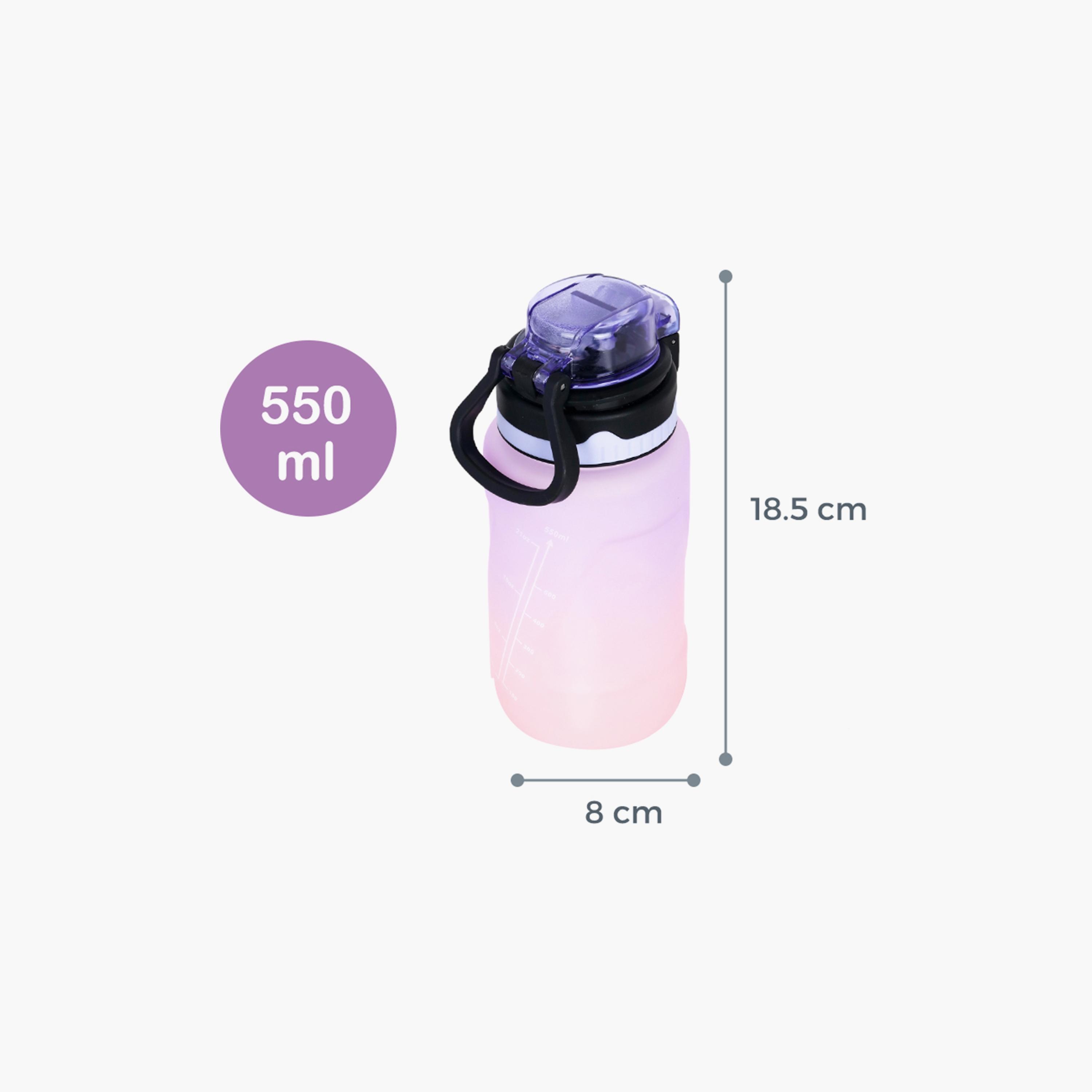 Nova Kids BPA Free Water Bottle with Straw, 550 ml-school-waterbottles-image-4