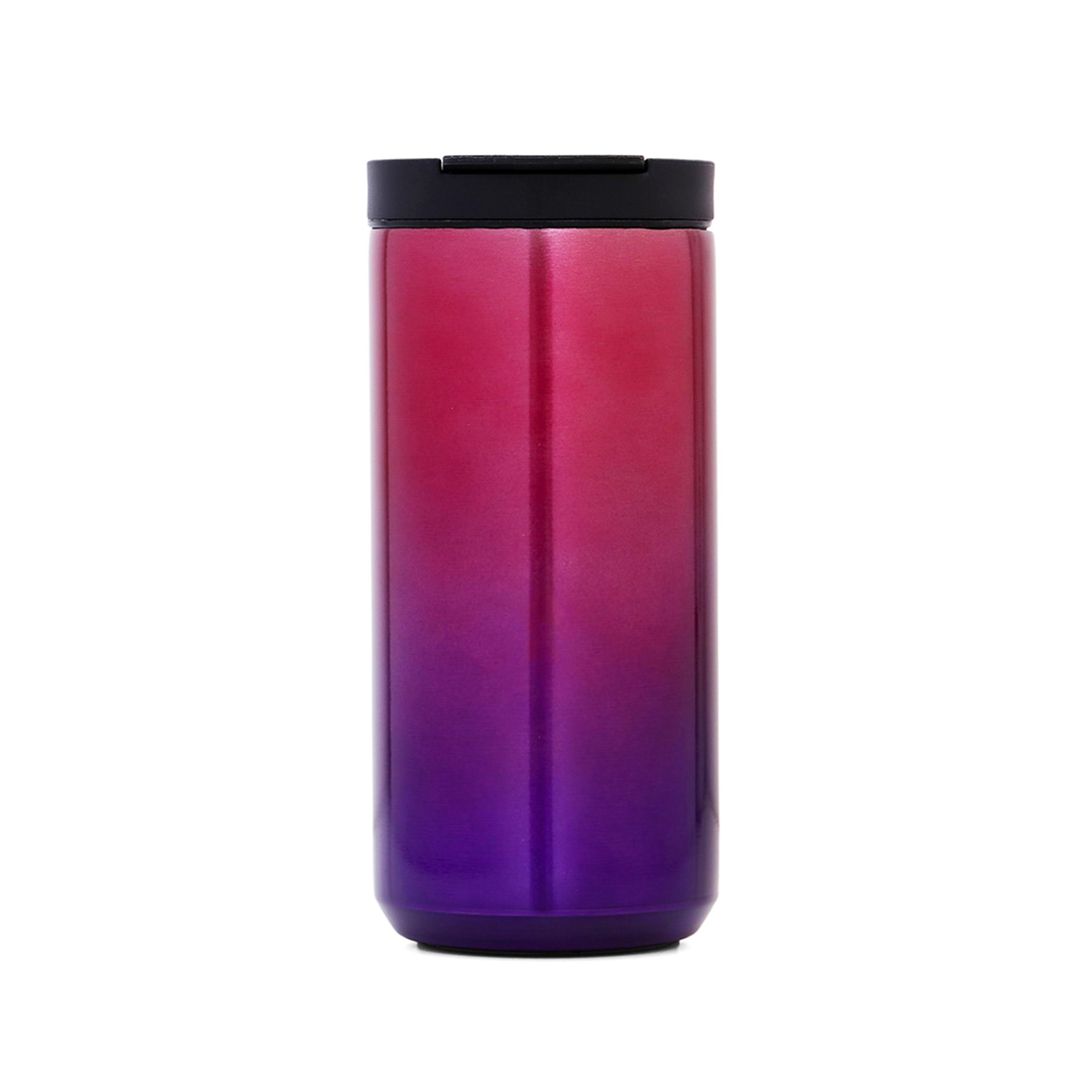 HYDROBREW Insulated Tumbler Water Bottle, Chrome, 400ml-school-waterbottles-image-2
