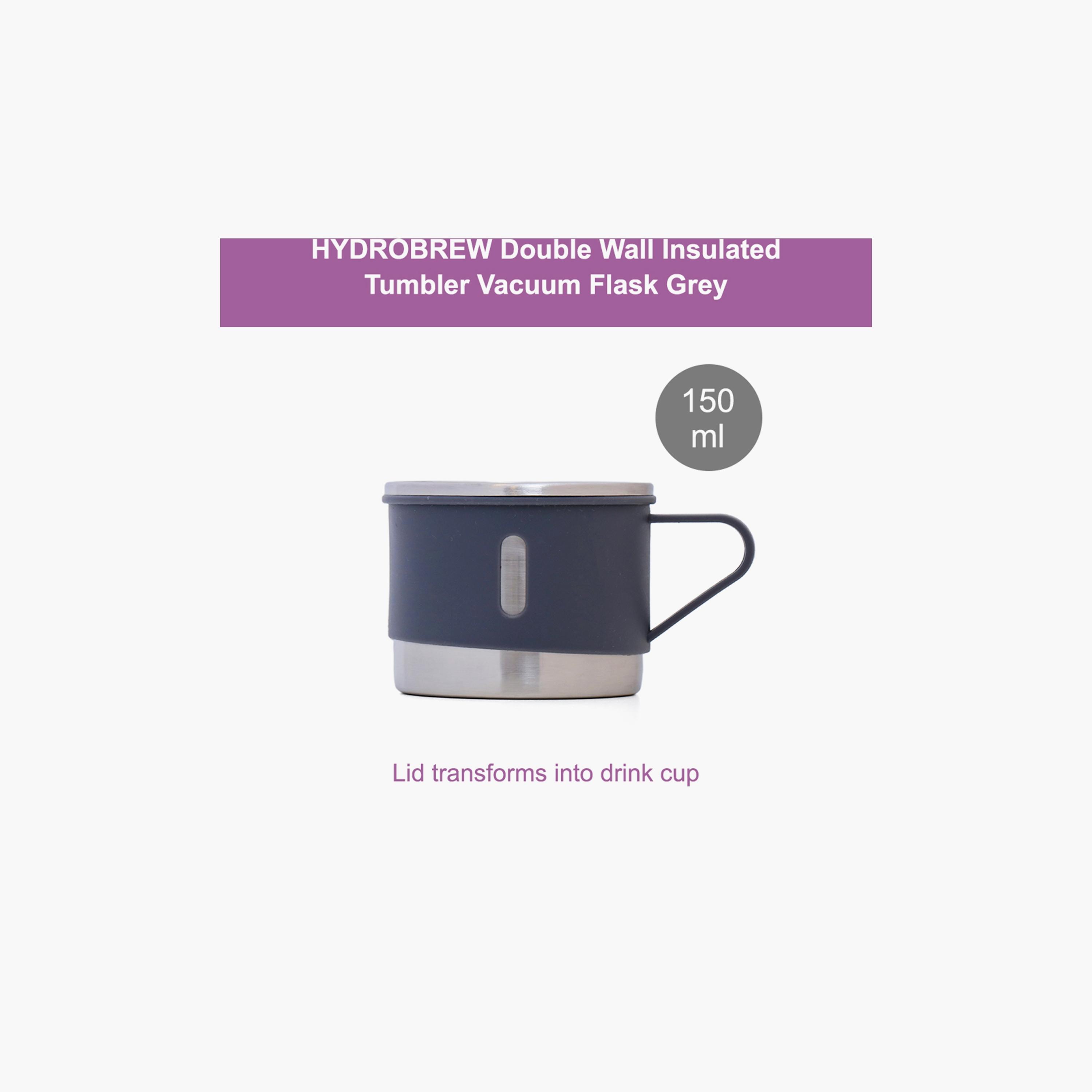 HYDROBREW Insulated Flask, 500 ml with 2-Piece Cups, 150 ml-baby-feeding-accessories-image-4