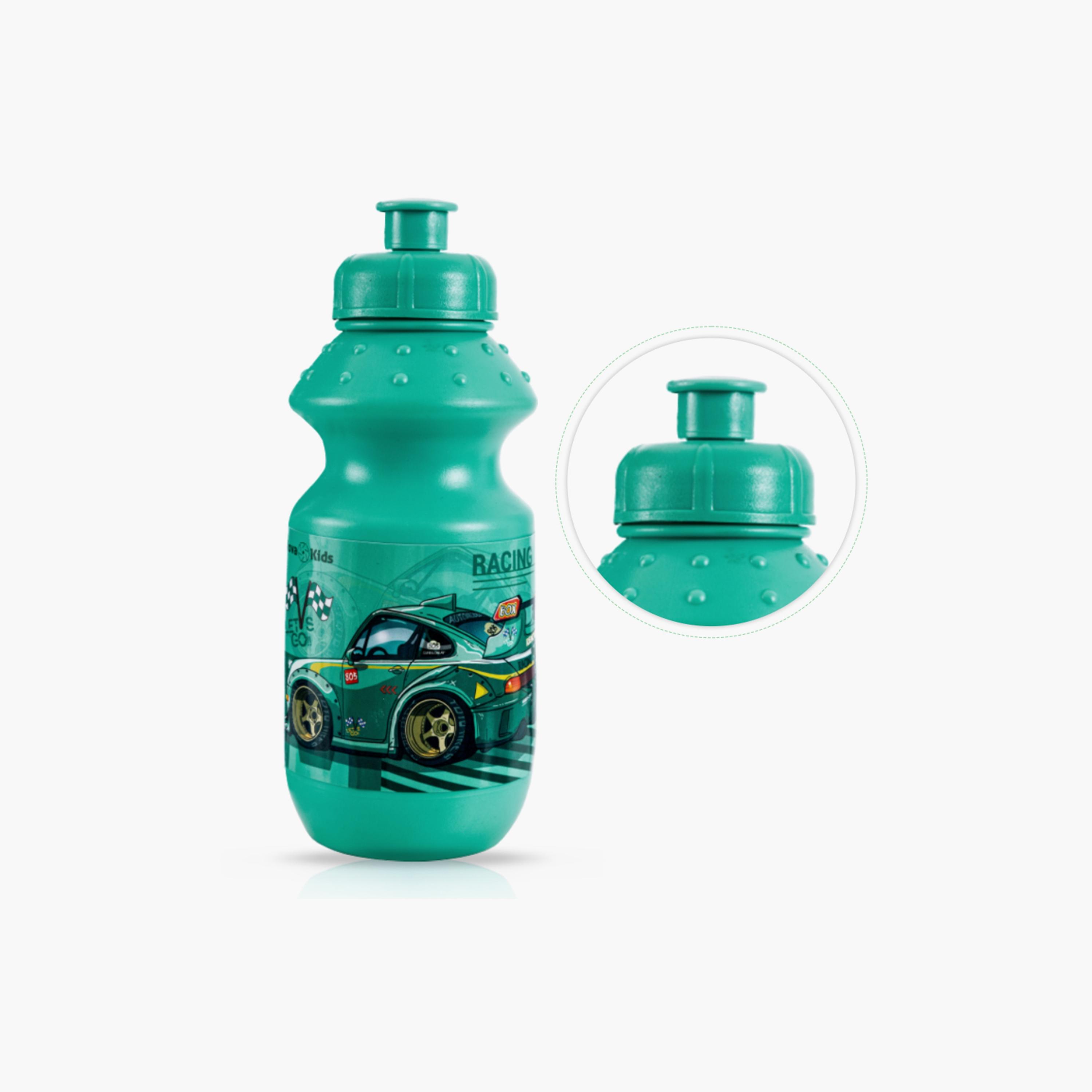 Nova Kids Lunch & Water Bottle with Lunch Bag, Racing, Green-school-lunchessentials-lunchbags-image-2