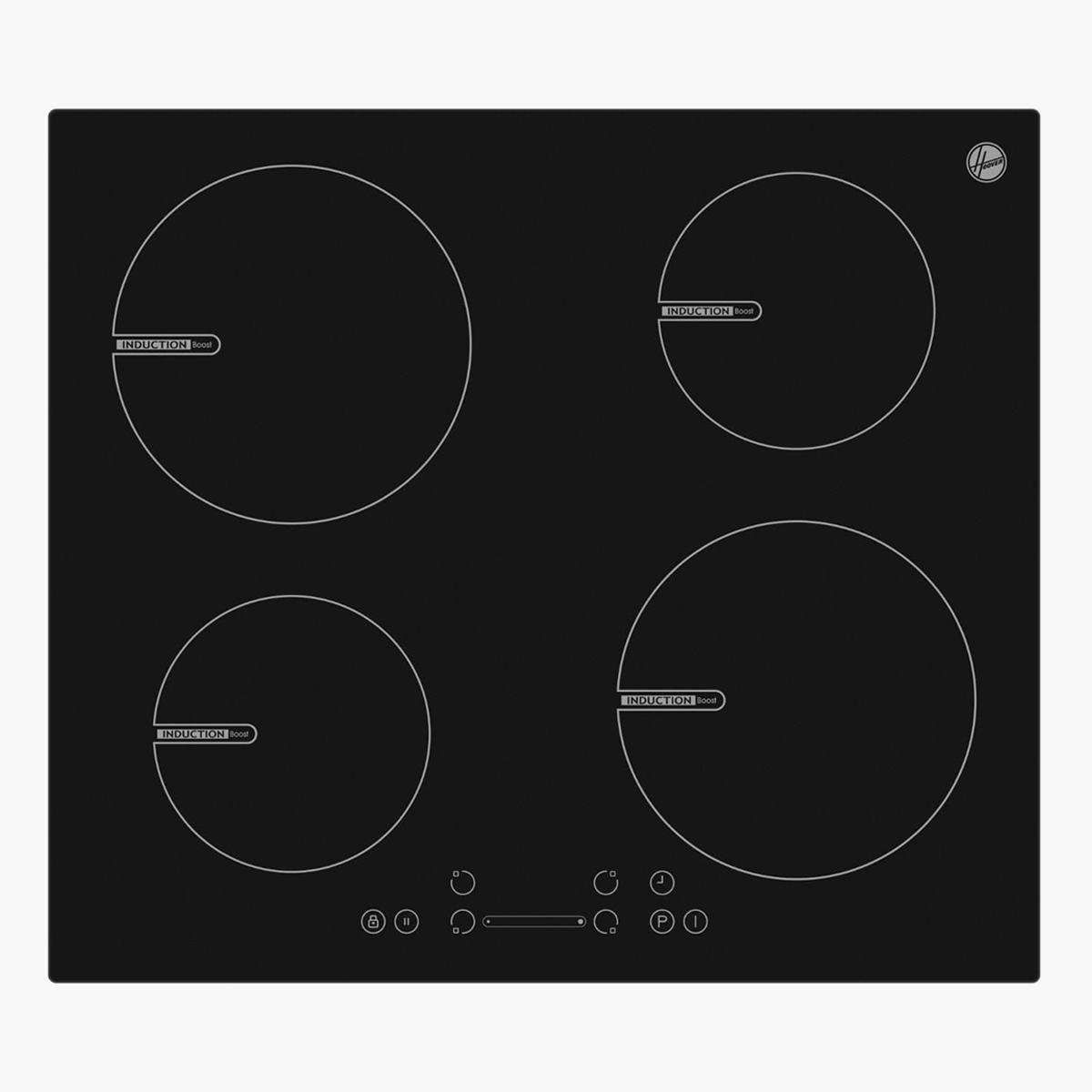 Hoover Built-In Glass Induction Hob - 60 cm