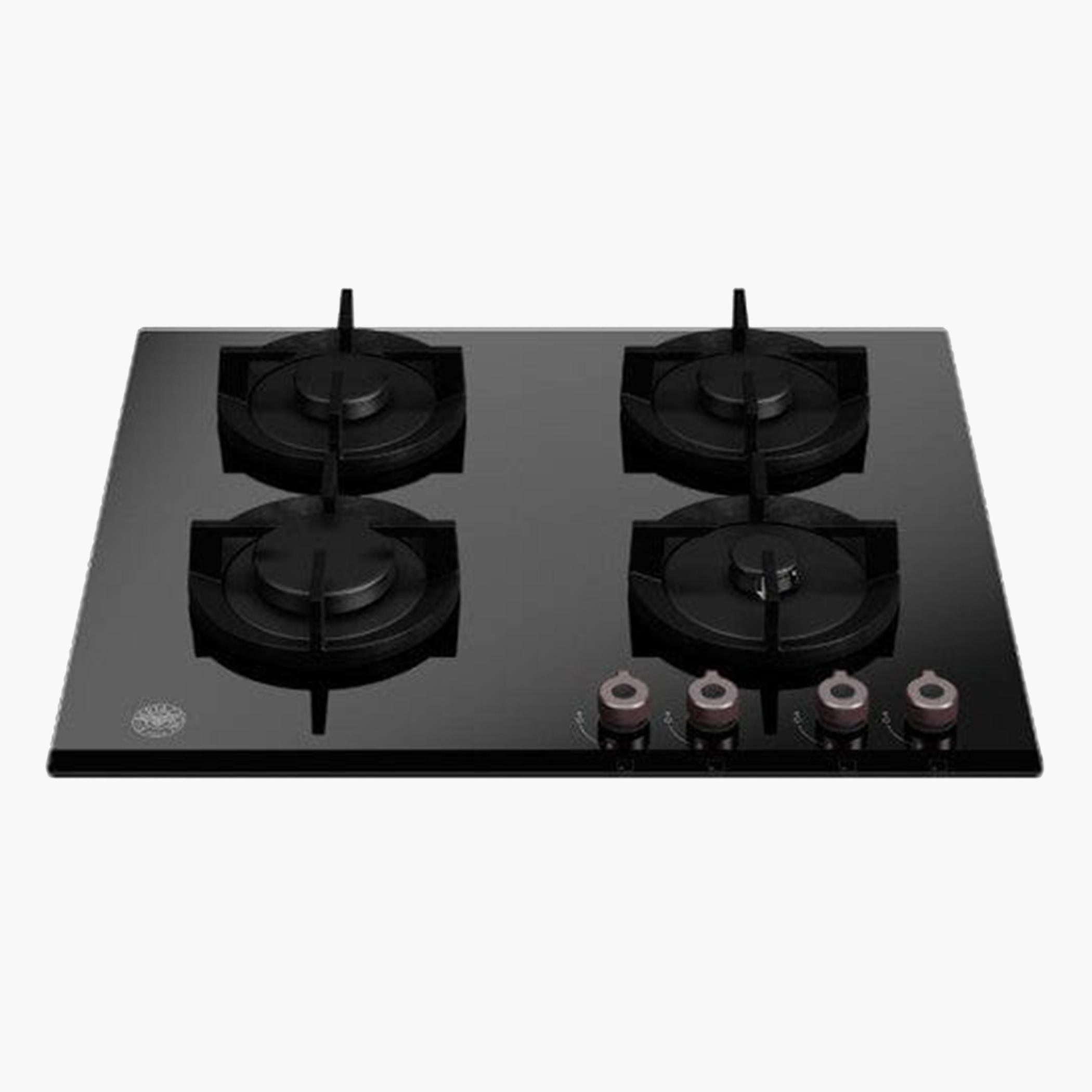 Bertazzoni Lateral Dual Wok Modern Series 4-Burner Gas Hob - 60 cm