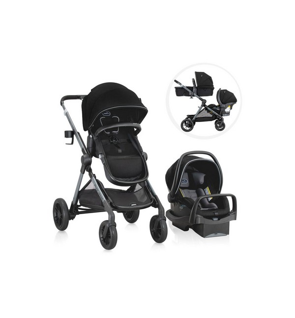 Buy Evenflo Pivot Xpand Modular Travel System with LiteMax Car