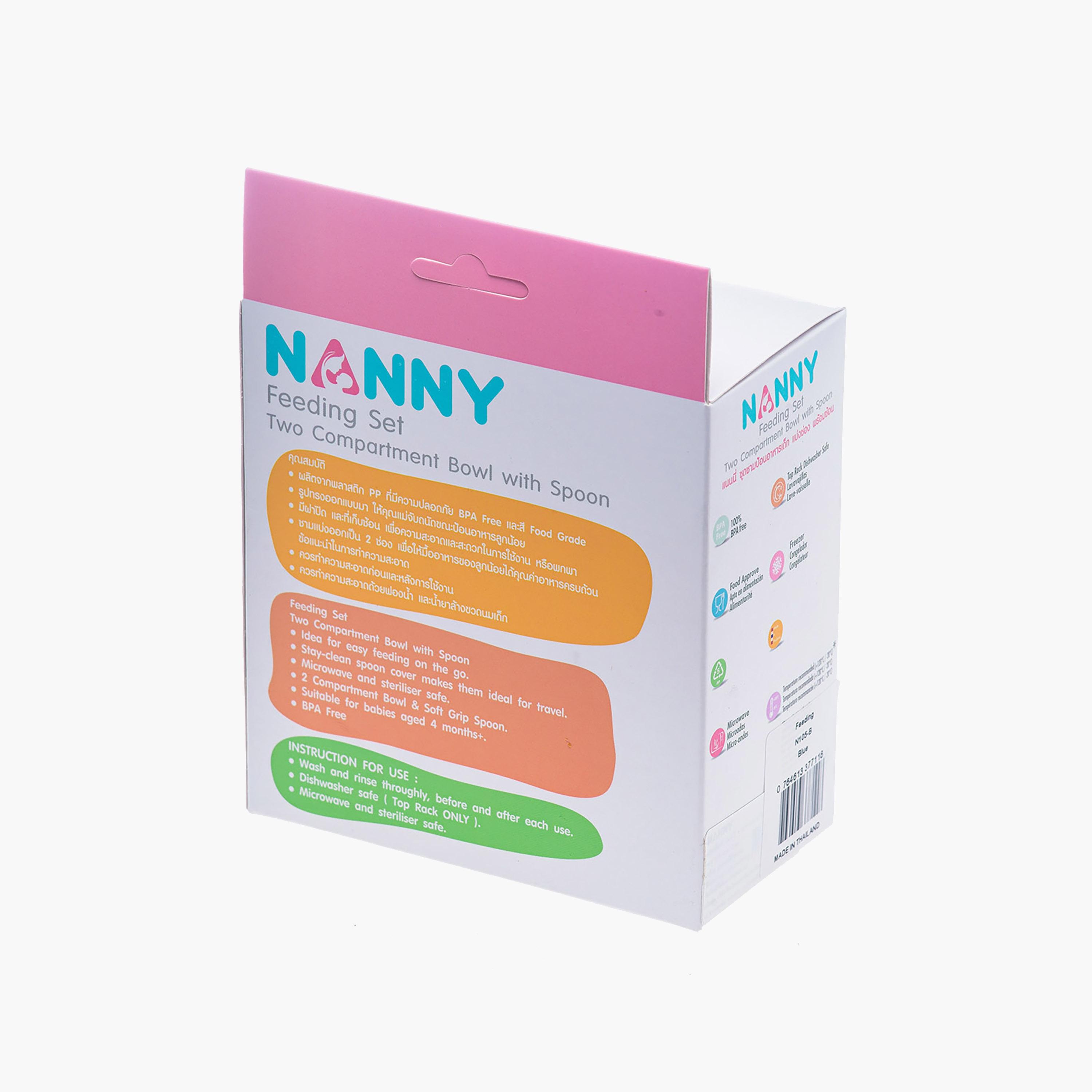 Uniqkidz Nanny BPA Free Feeding Bowl with Spoon-baby-feeding-mealtimeessentials-image-3