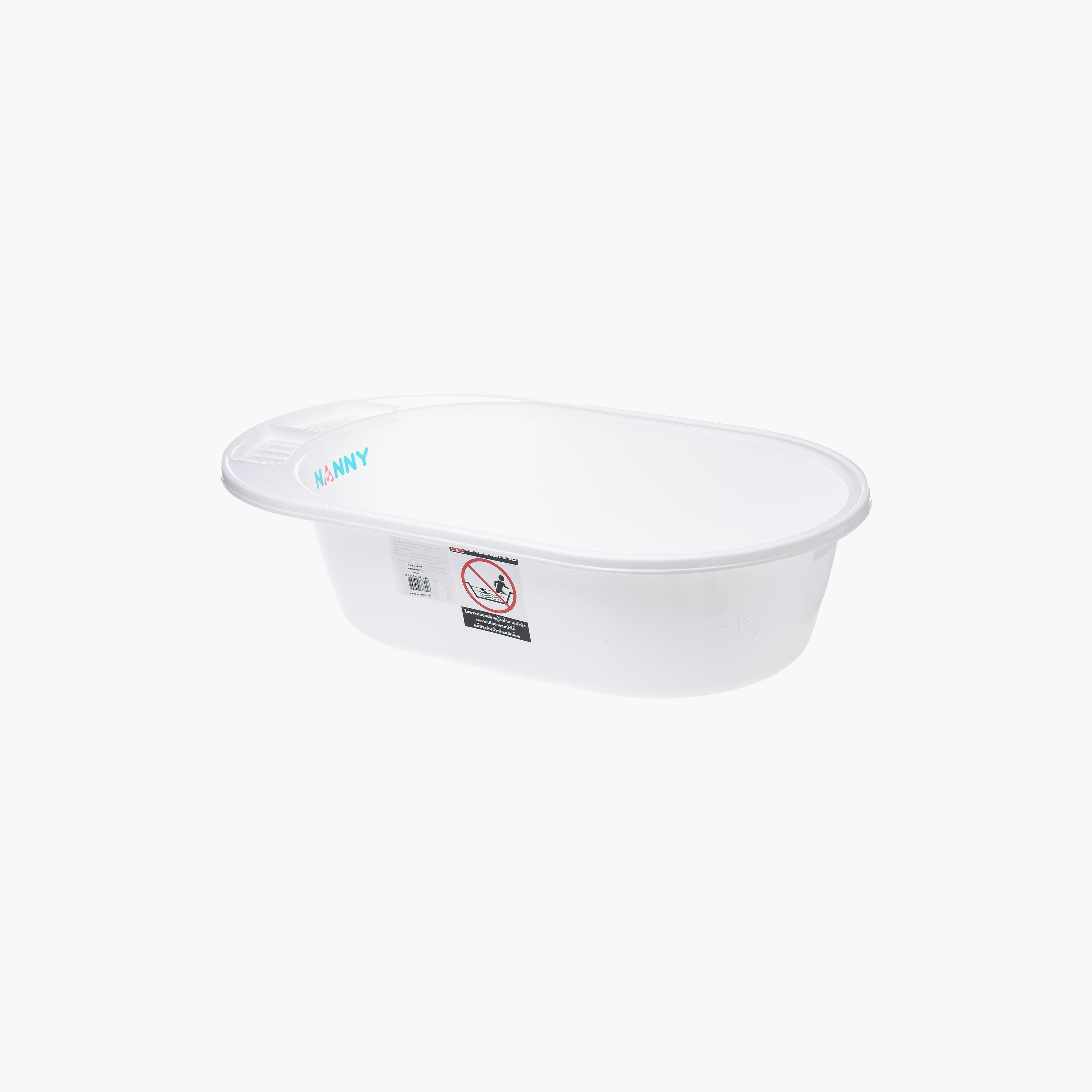 Uniqkidz Nanny Baby Bathtub, White-baby-bathandcare-bathtubs-image-1