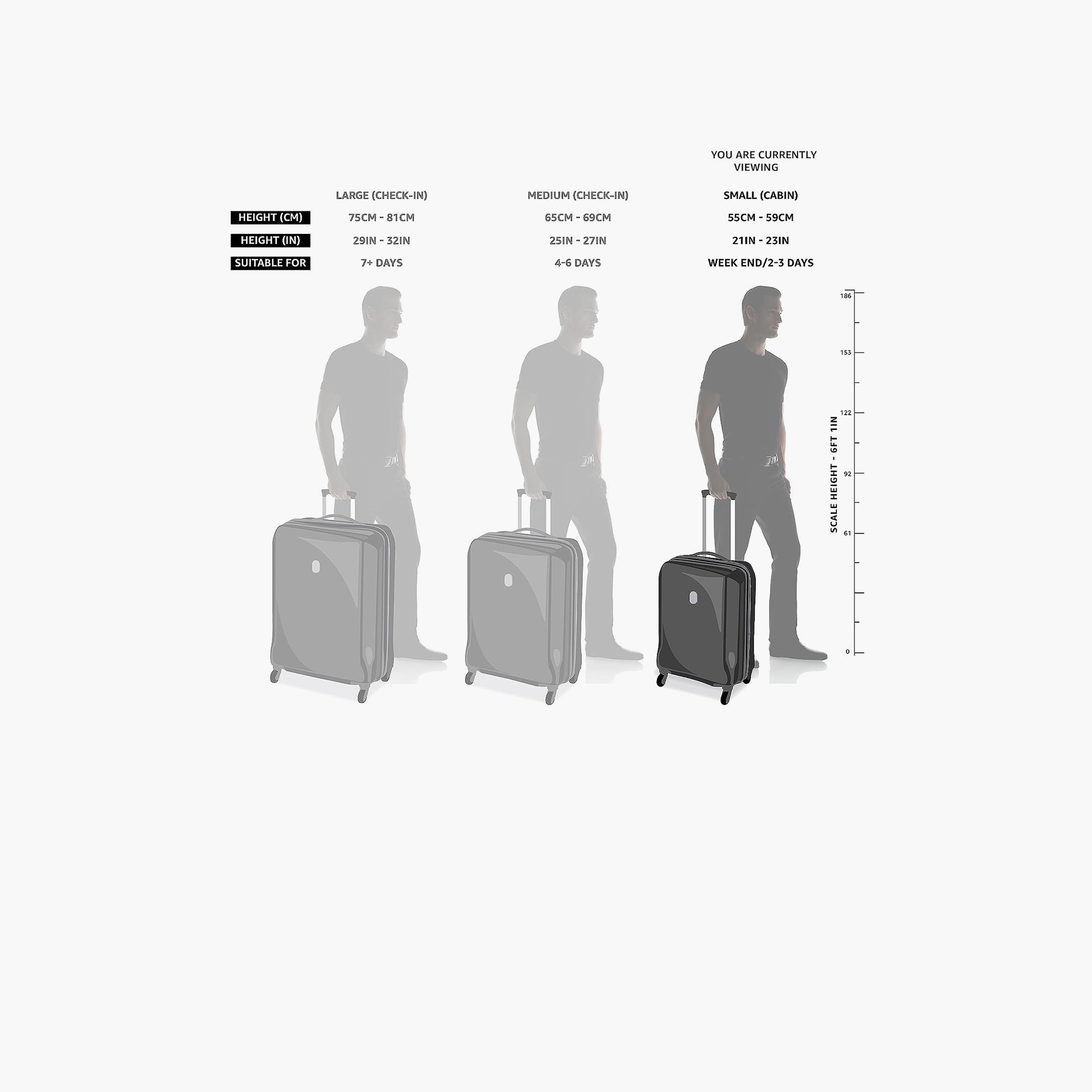 American Tourister Jamaica 55 CM Small Cabin Polyester Softcase Four-Wheeler Luggage Bag with TSA Lock-travel-luggagesandbags-luggage-image-13