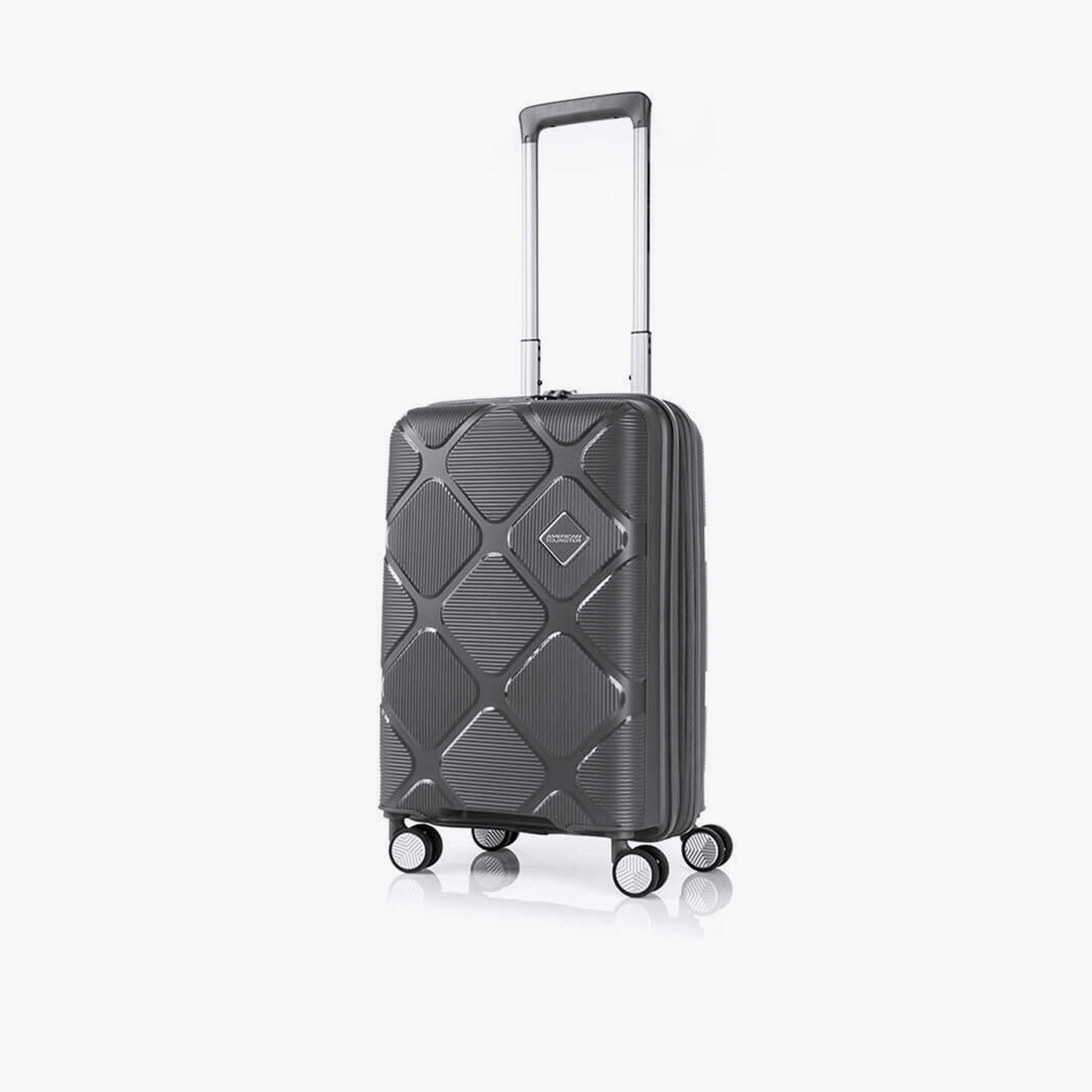 American Tourister Instagon 55 CM Cabin Size Polypropylene (PP) Hard Sided 4-Wheeler Spinner Luggage Trolley Bag with TSA lock-travel-luggagesandbags-luggage-image-1