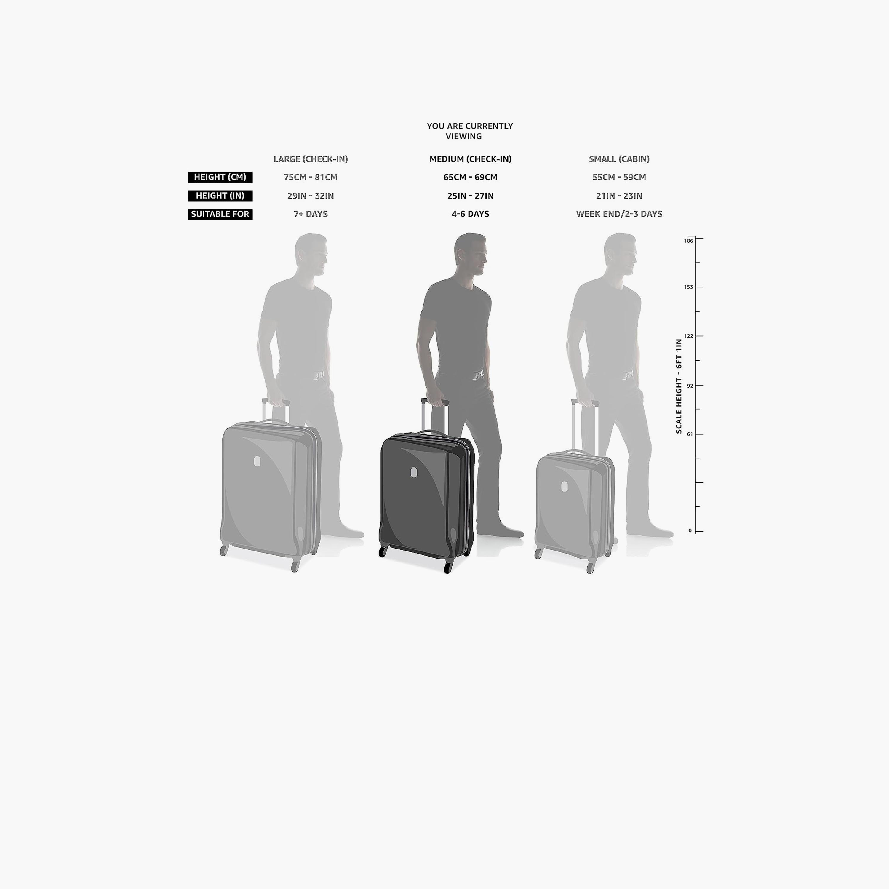 حقيبة عربة أمتعة من مادة البولي بروبيلين الأمريكية Tourister Instagon 69 سم من مادة البولي بروبيلين (PP) ذات 4 عجلات صلبة مع قفل TSA-travel-luggagesandbags-luggage-image-4