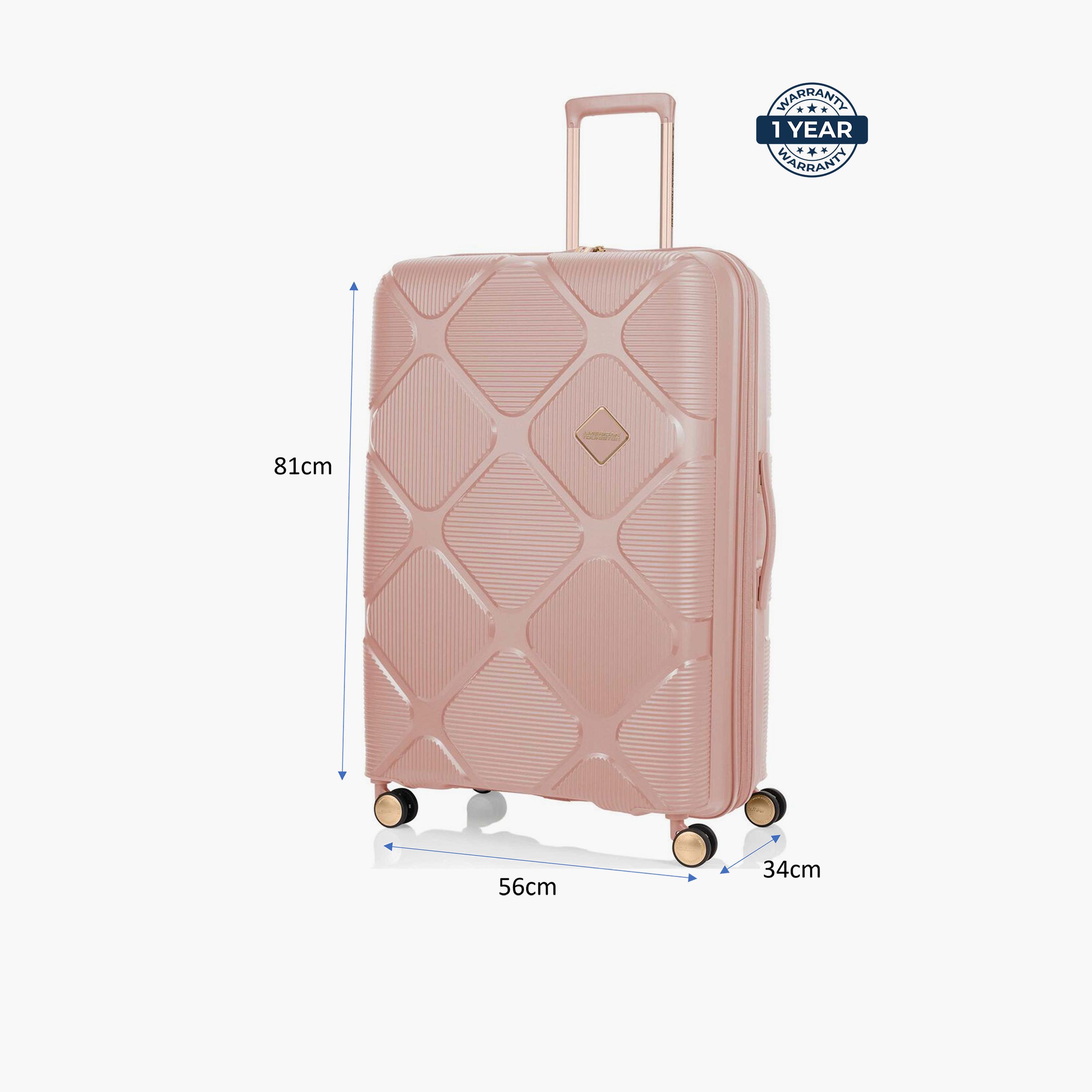 حقيبة عربة أمتعة من البولي بروبيلين (PP) من مادة البولي بروبيلين (PP) مقاس 81 سم مع قفل TSA-travel-luggagesandbags-luggage-image-2