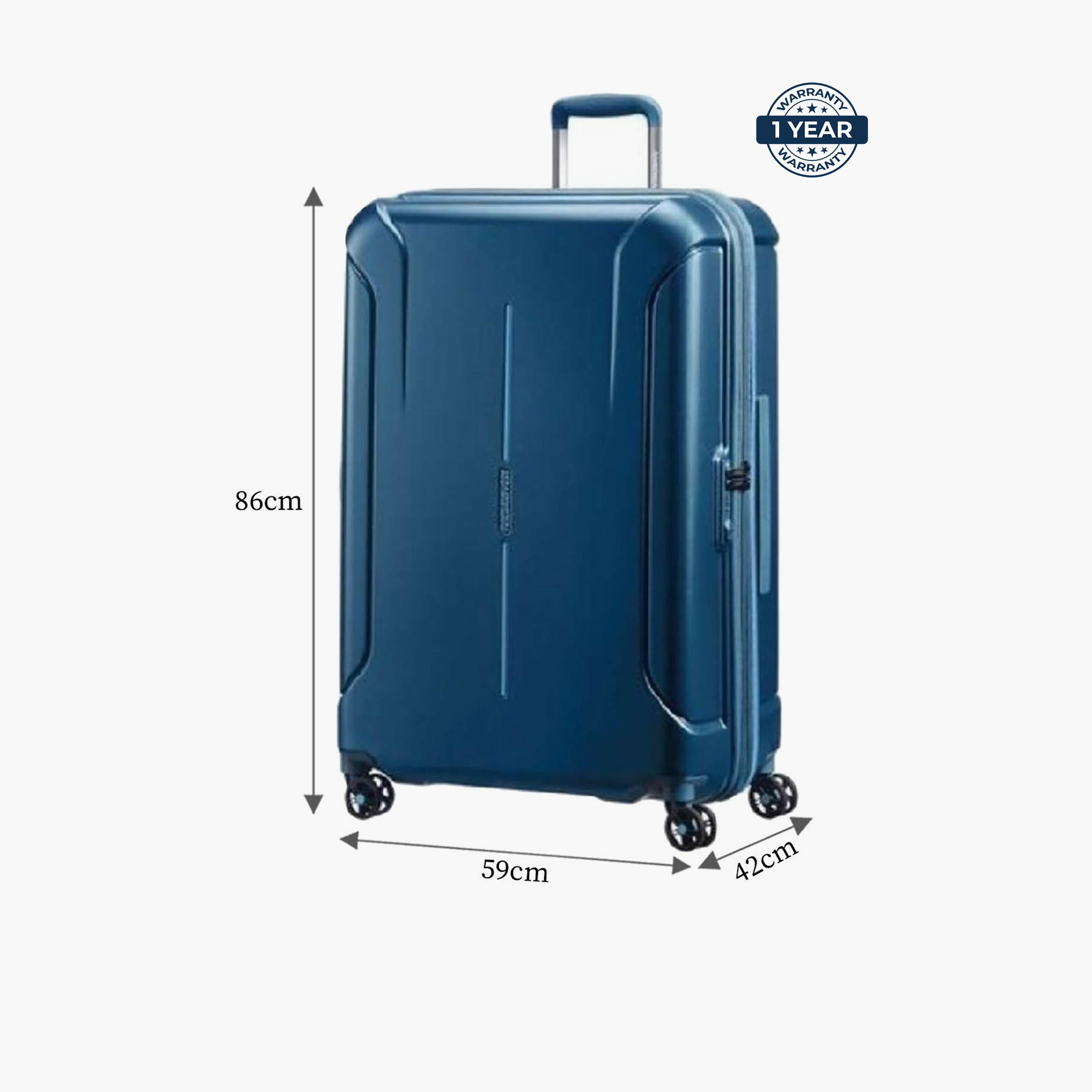 American Tourister TECHNUM NEXT 86 CM Check-in HS ABS (VACUUM) Hard Sided 4-Wheeler Spinner Luggage Trolley Bag with TSA lock-travel-luggagesandbags-luggage-image-2