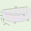 Wooden Twist Half Moon Velvet Bench with Storage-InfluencerCodes_Ramadan26_All_20012026-image-5