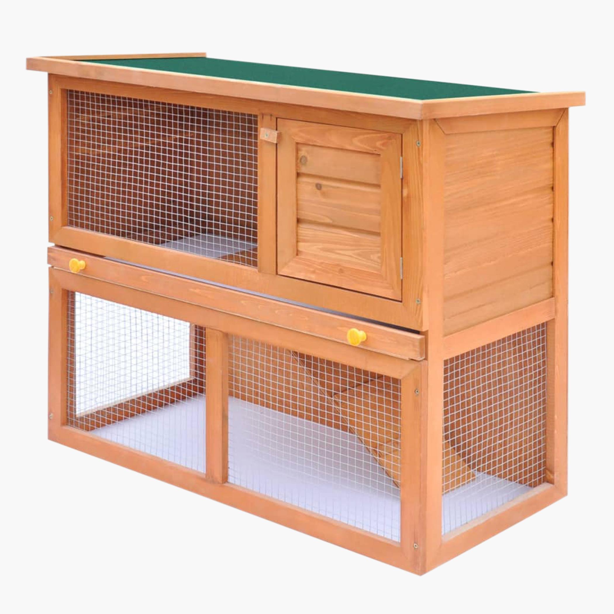 VidaXL Wooden Rabbit Hutch