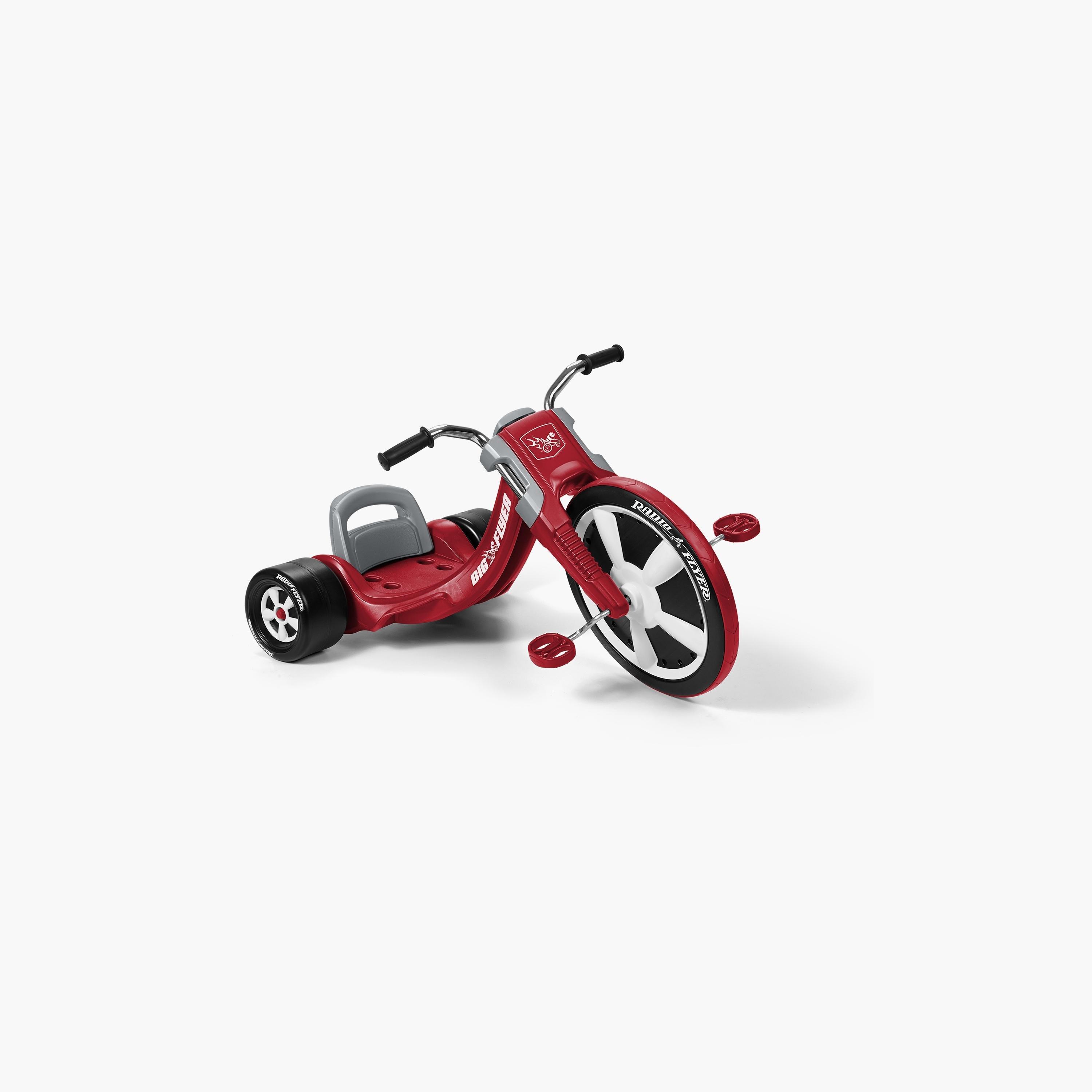 Radio Flyer 3 Wheels Deluxe Big Flyer Trike - Red-toys-outdoor-bikesandrideons-trikes-image-1