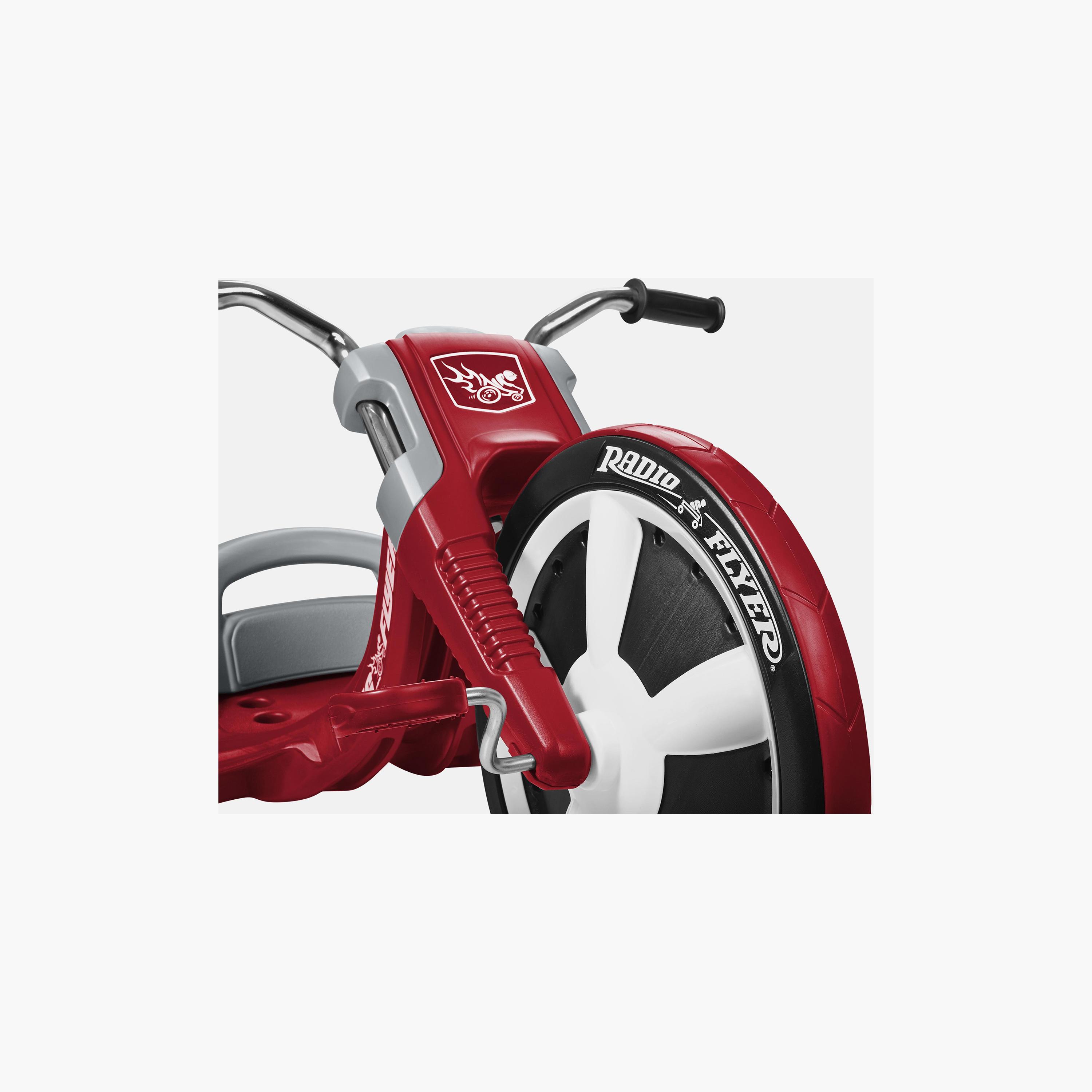Radio Flyer 3 Wheels Deluxe Big Flyer Trike - Red-toys-outdoor-bikesandrideons-trikes-image-4