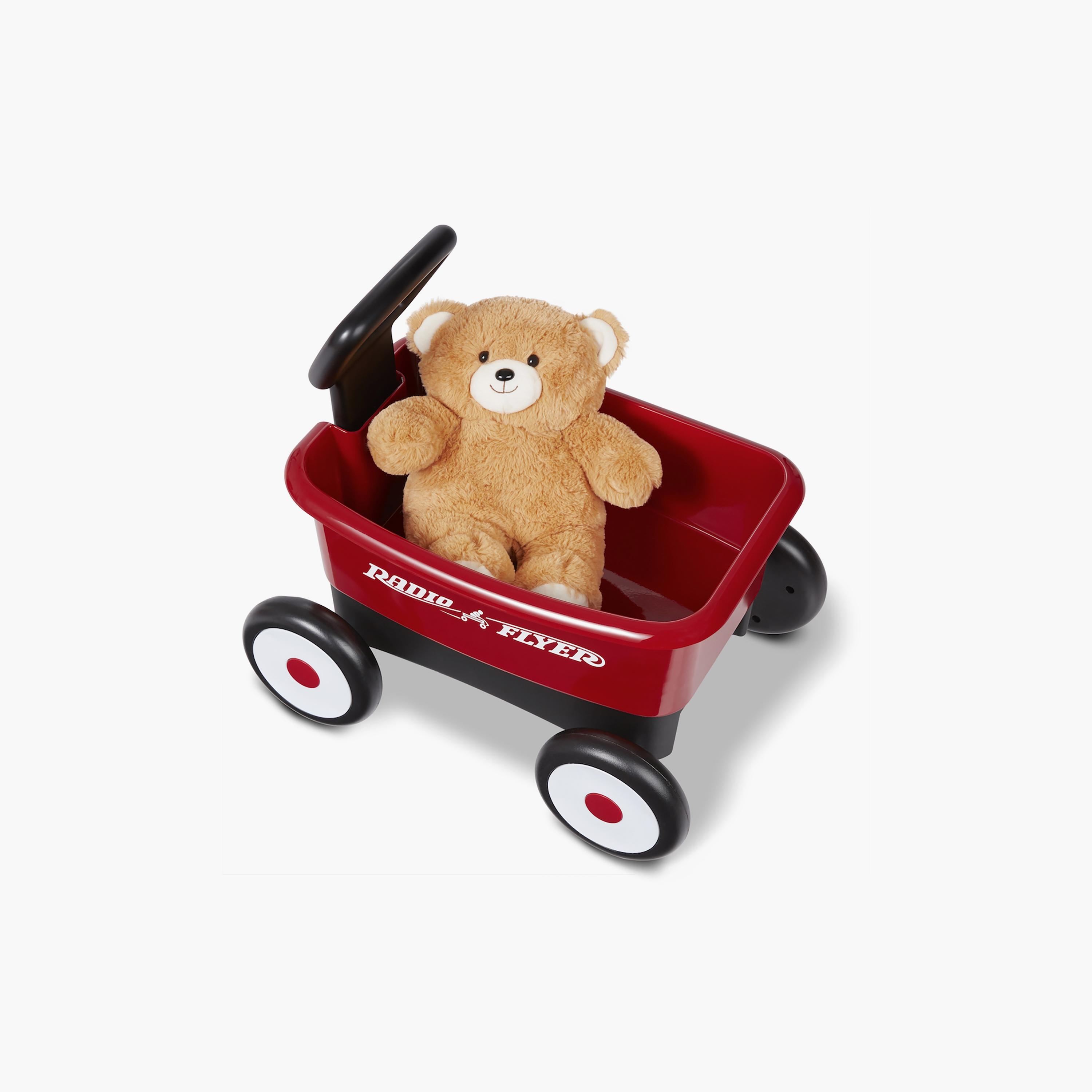 Radio Flyer Push & Play Walker Wagon with Teddy Bear-toys-outdoor-bikesandrideons-manualrideons-image-2
