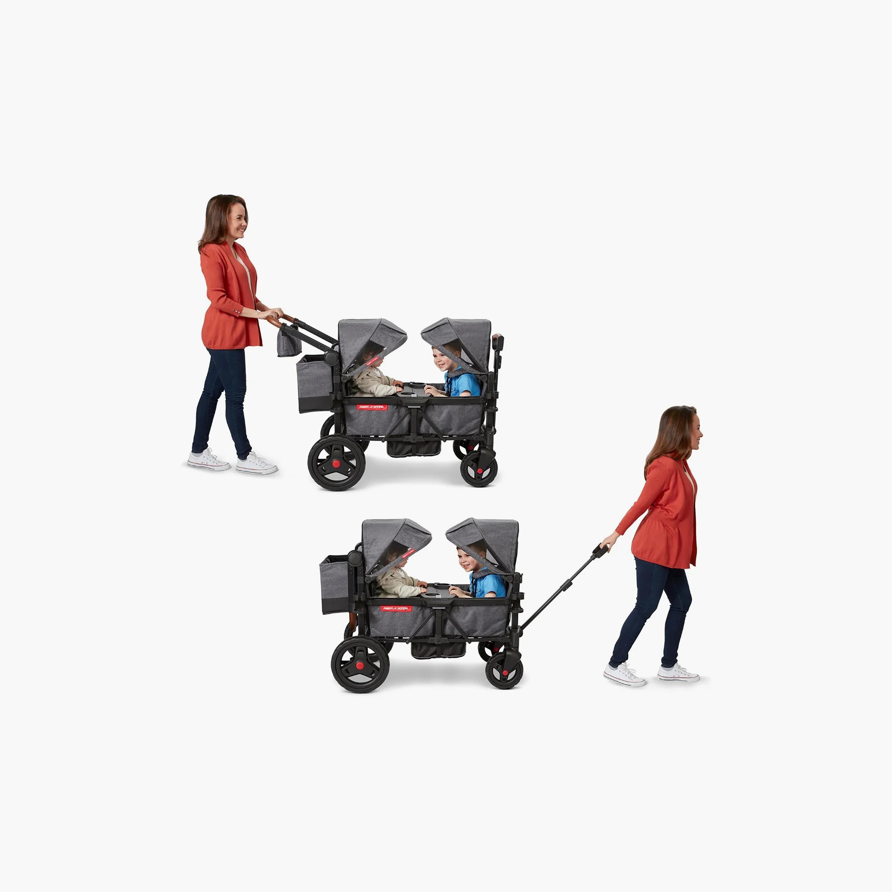 Radio Flyer 4 Wheels Voya Stroller Wagon-toys-outdoor-bikesandrideons-manualrideons-image-5