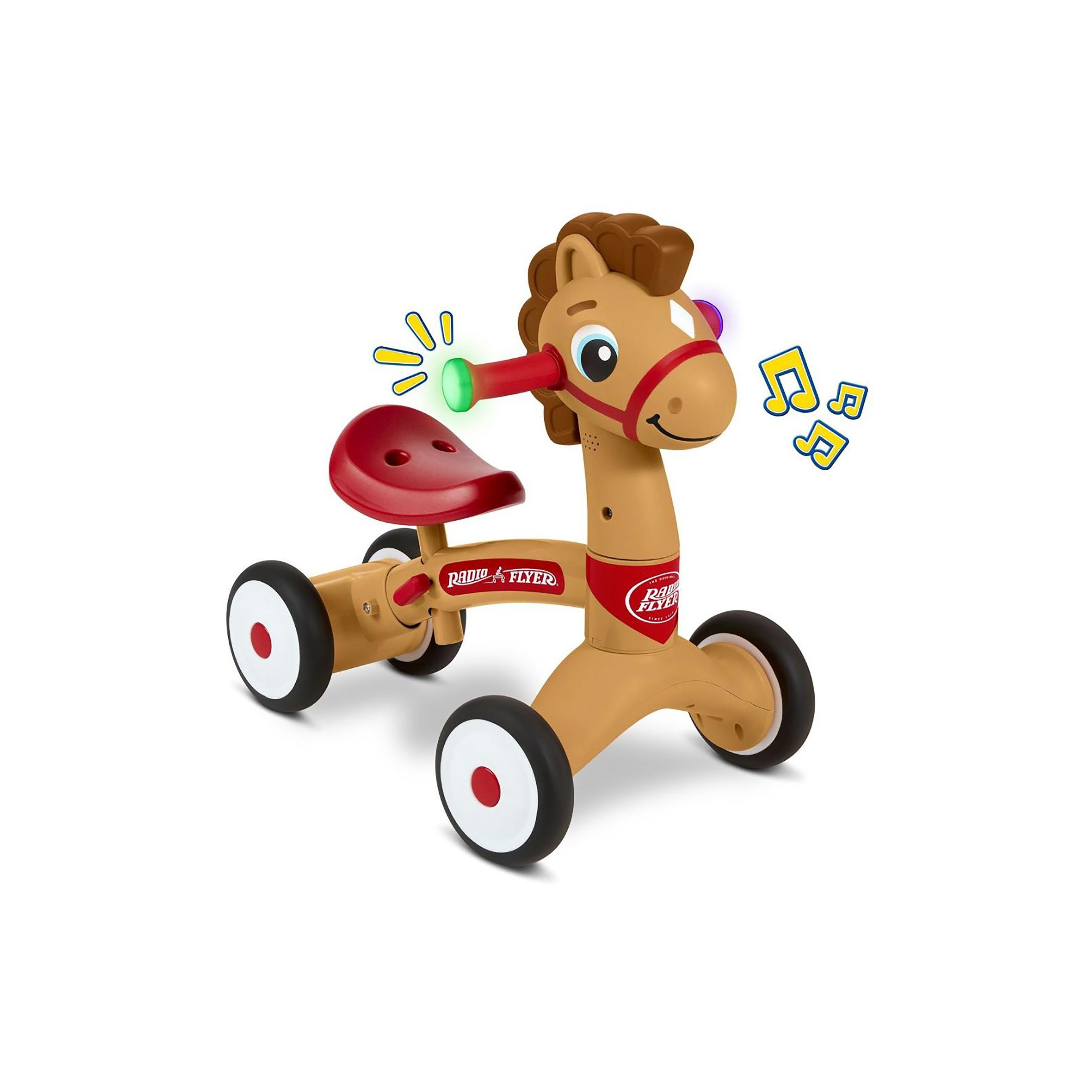 Radio Flyer 4 Wheels Lil Racers Pony Ride On-toys-outdoor-bikesandrideons-manualrideons-image-1