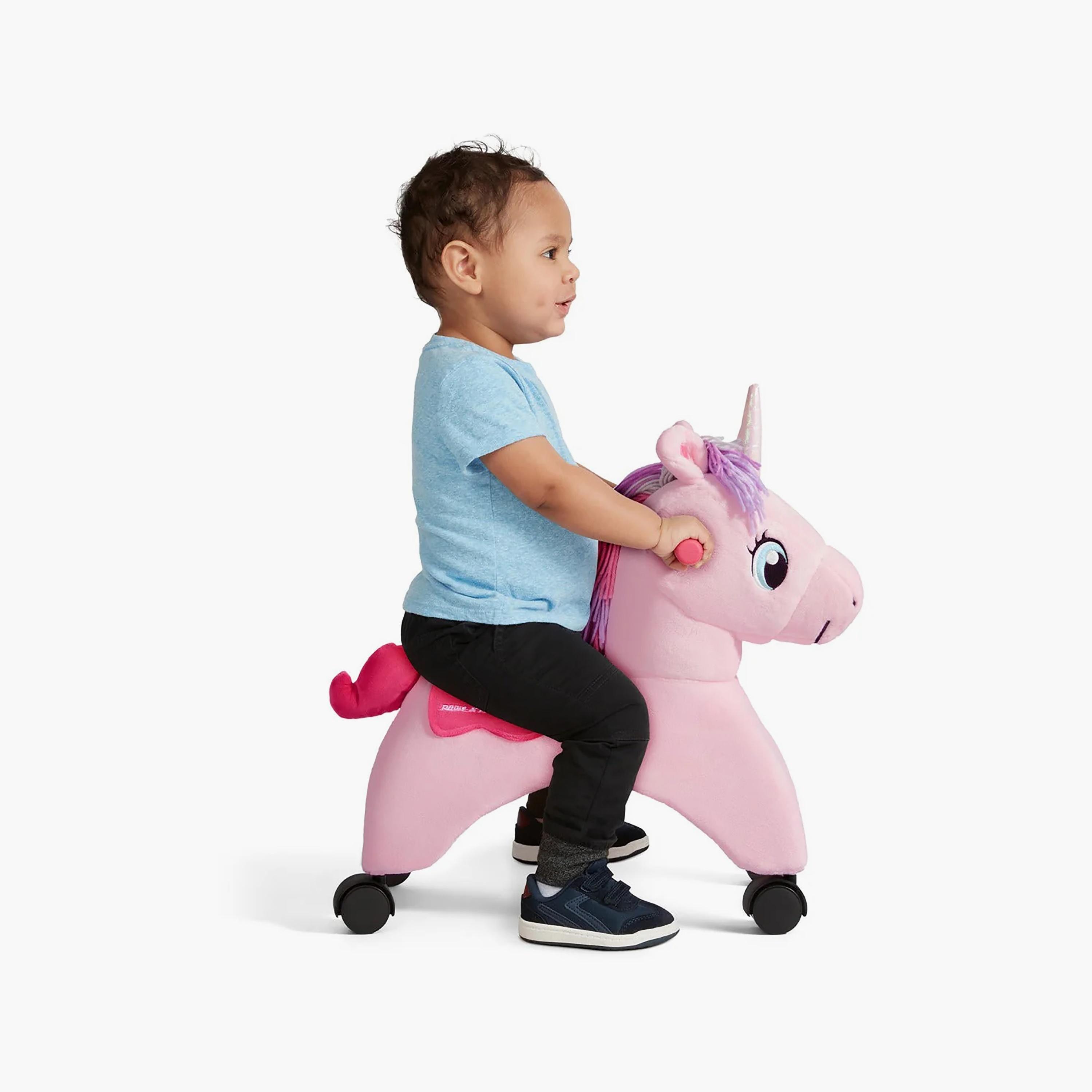 Radio Flyer 4 Wheels Shimmer the Magical Touch Unicorn Ride On-toys-outdoor-bikesandrideons-manualrideons-image-3