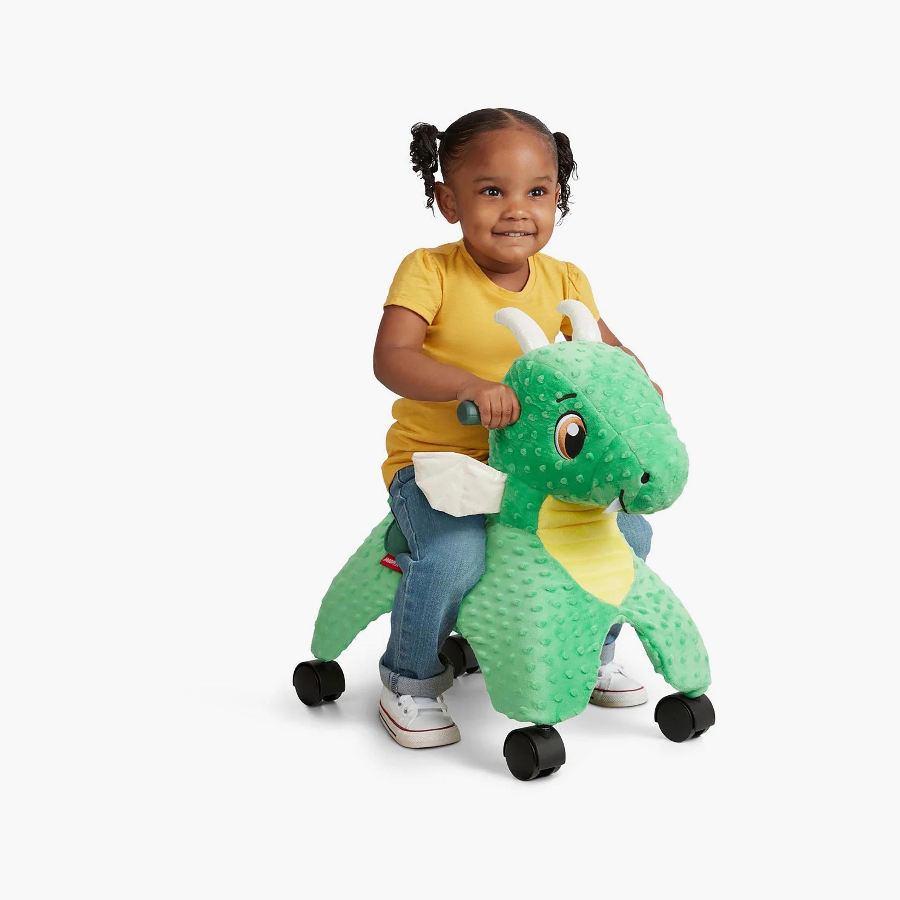Radio Flyer 4 Wheels Jade the Magical Touch Dragon Ride On-toys-outdoor-bikesandrideons-manualrideons-image-5
