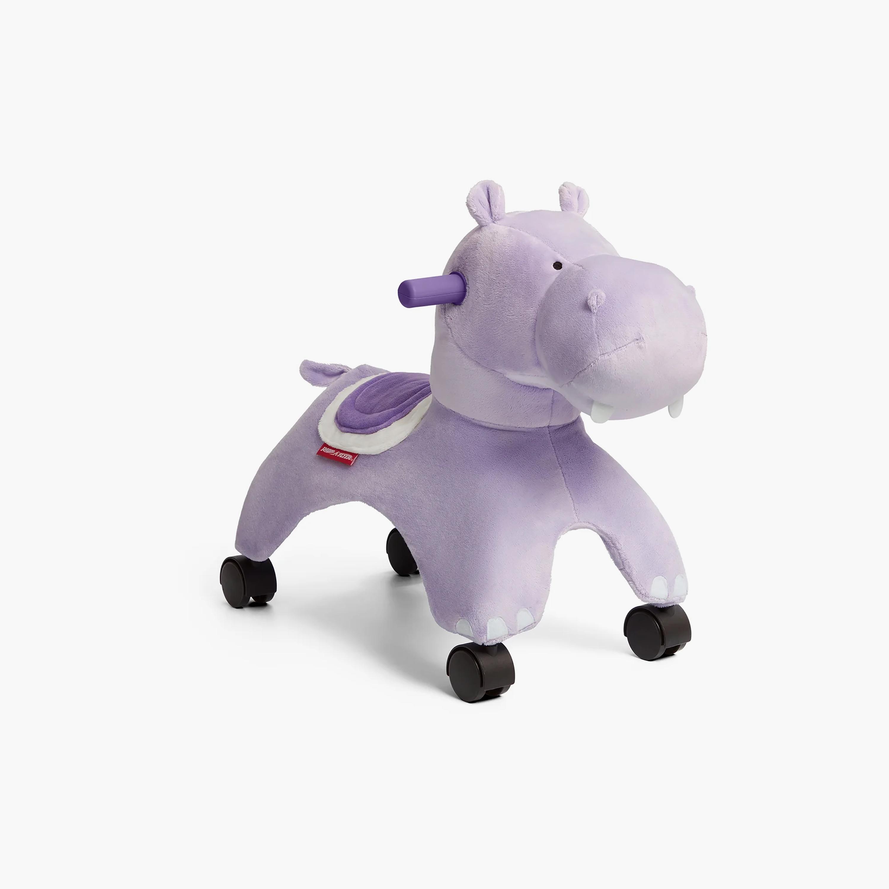 Radio Flyer 4 Wheels Holly the Rolling Hippo Ride On-toys-outdoor-bikesandrideons-manualrideons-image-1