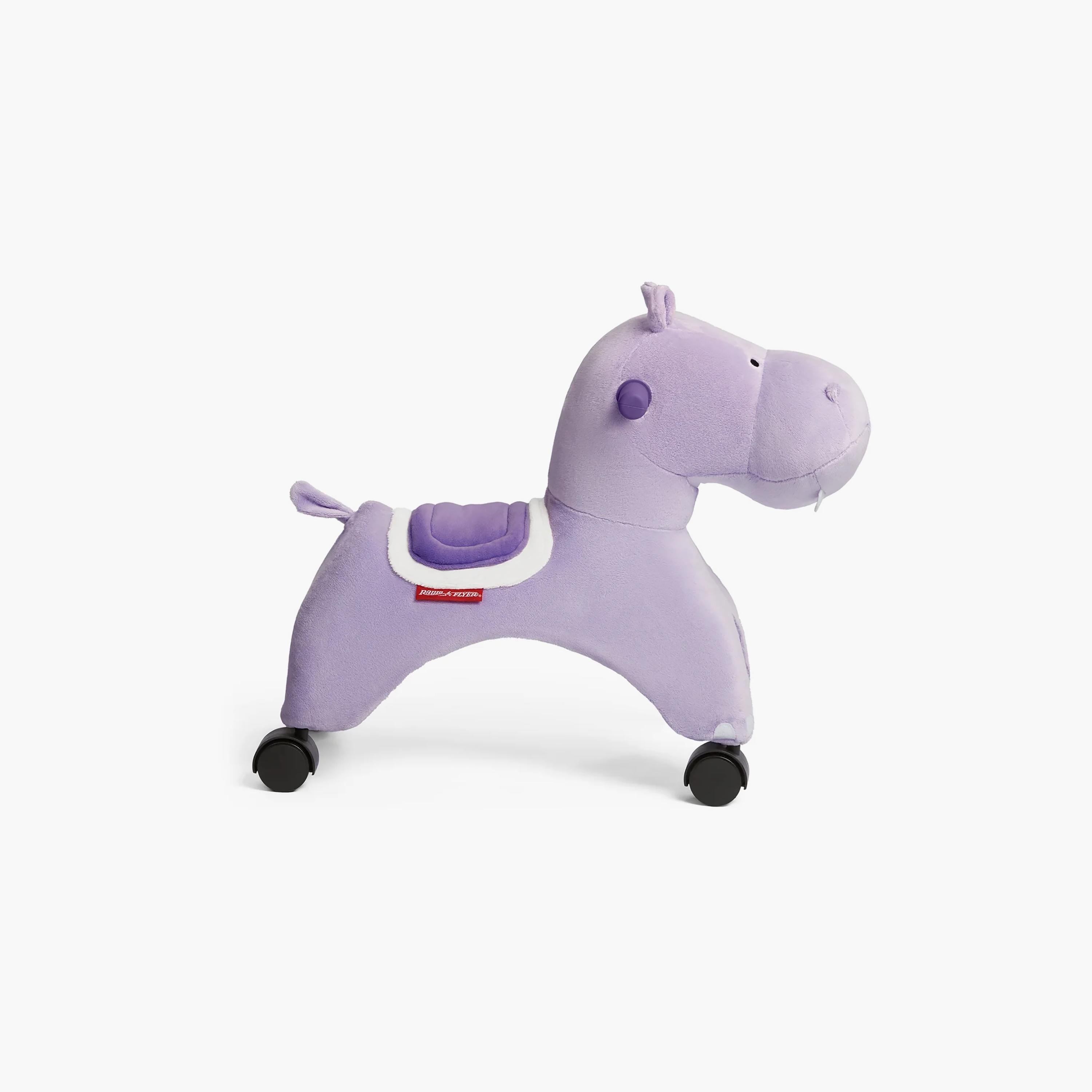 Radio Flyer 4 Wheels Holly the Rolling Hippo Ride On-toys-outdoor-bikesandrideons-manualrideons-image-5