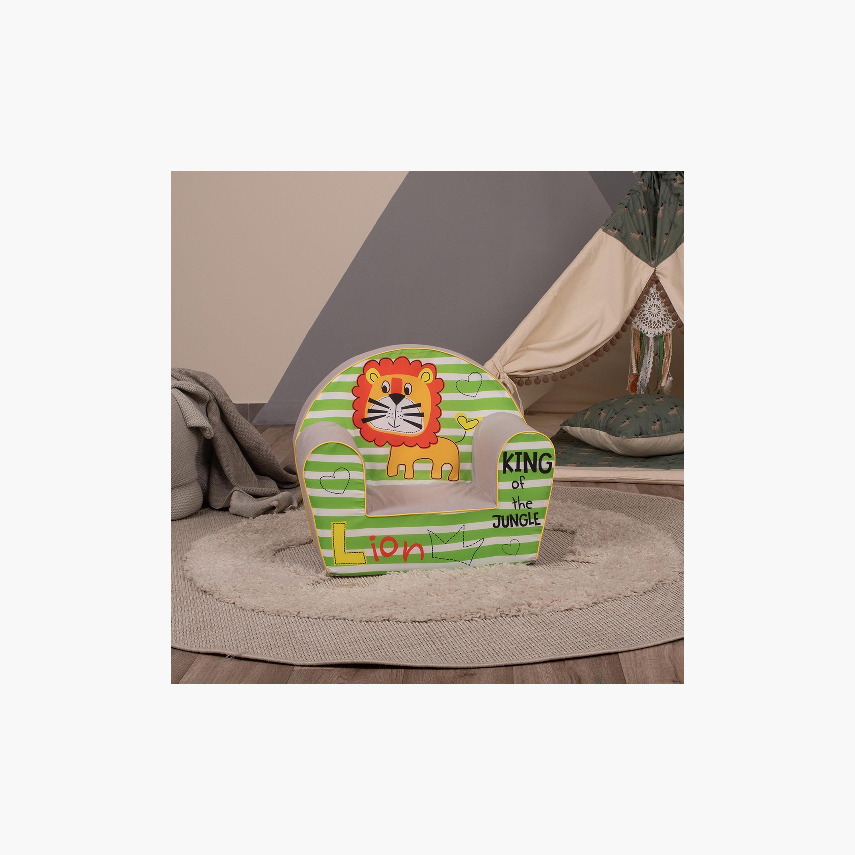 Delsit Printed Arm Chair - Lion-baby-nursery-furniture-chairsandtables-image-2