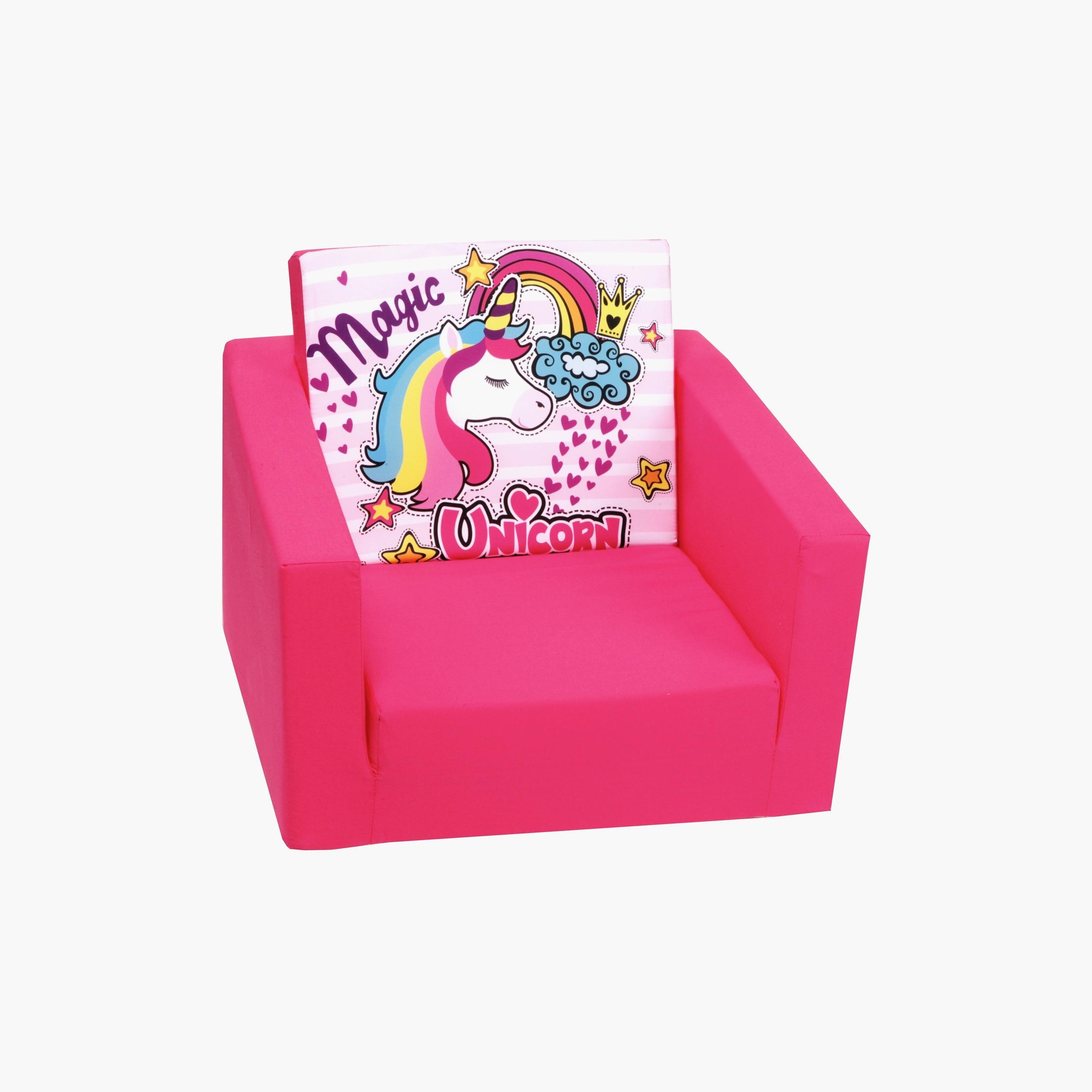 Delsit 100% Cotton Printed Sofa - Magic Unicorn-baby-nursery-furniture-chairsandtables-image-1