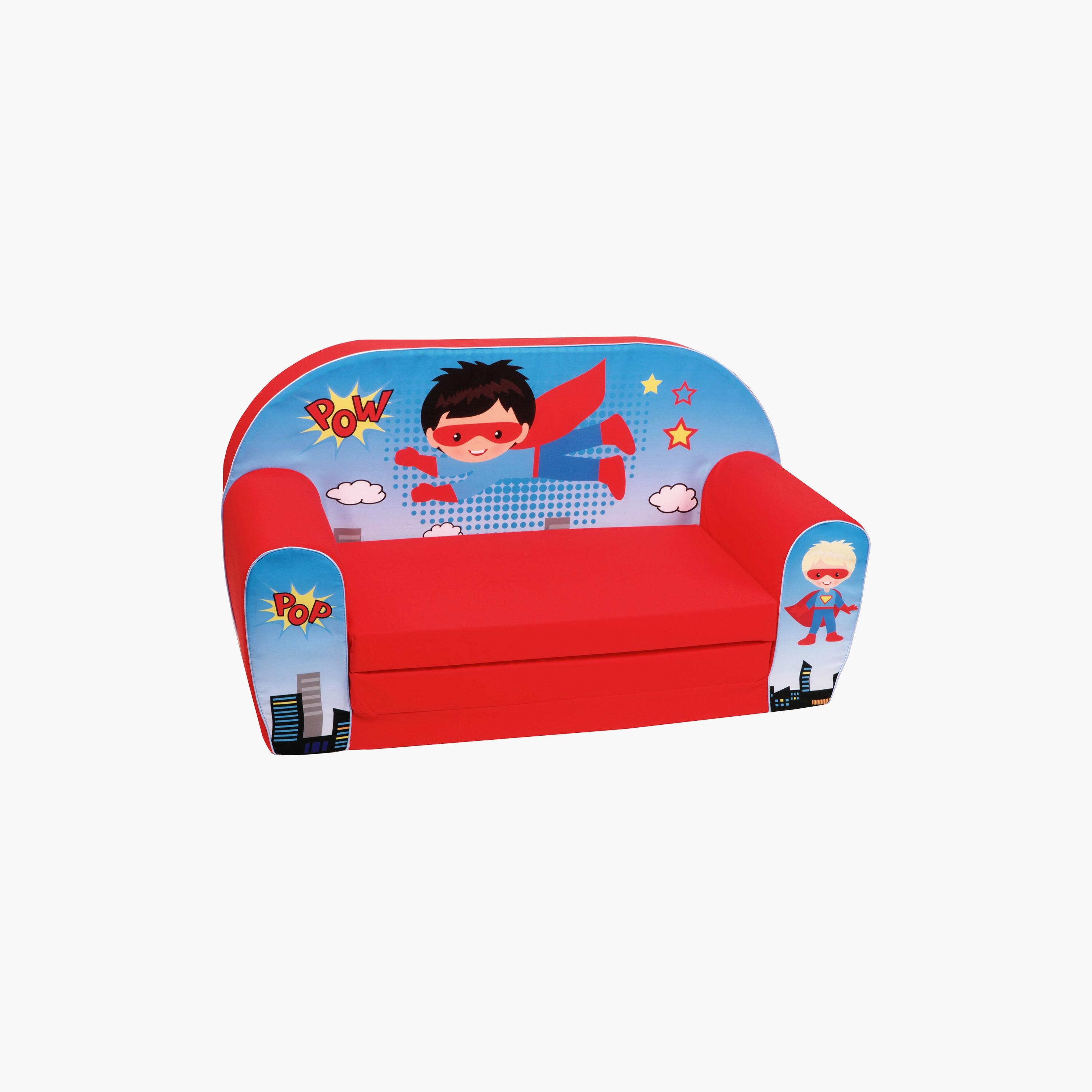 أريكة سرير مطبوعة من ديلسيت - سوبر هيرو-baby-nursery-furniture-chairsandtables-image-1