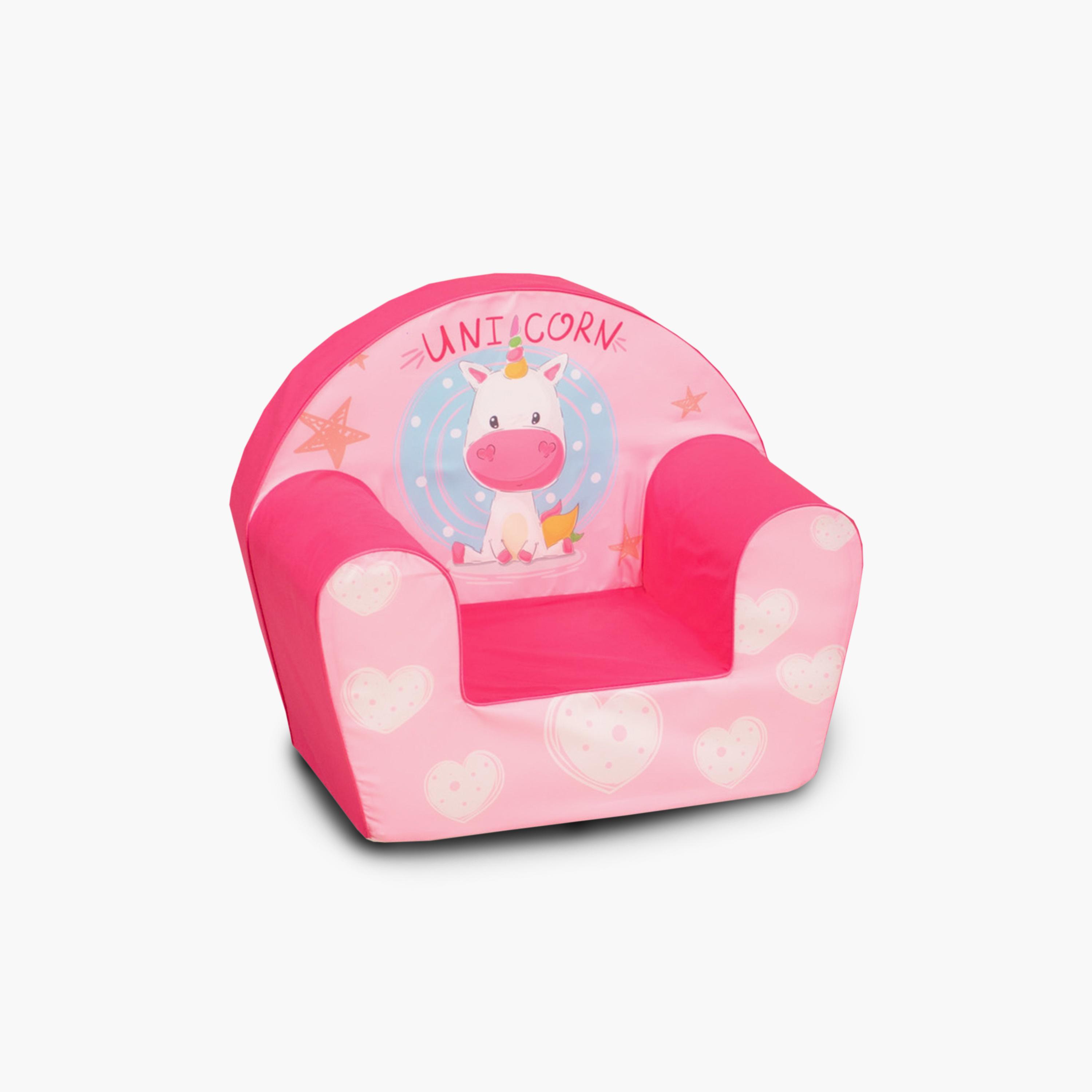 Delsit Printed Arm Chair - Baby Unicorns-baby-nursery-furniture-chairsandtables-image-1