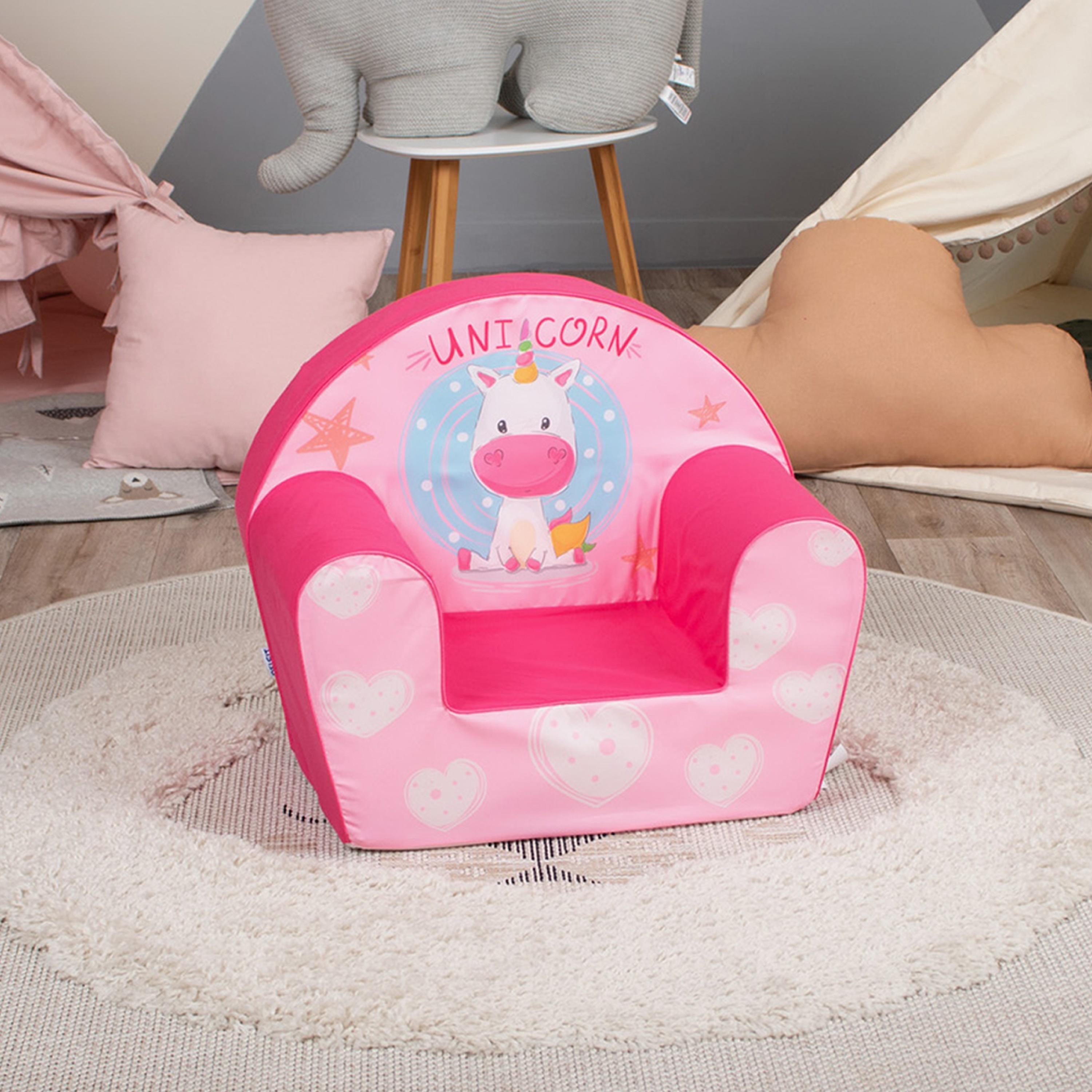 Delsit Printed Arm Chair - Baby Unicorns-baby-nursery-furniture-chairsandtables-image-2