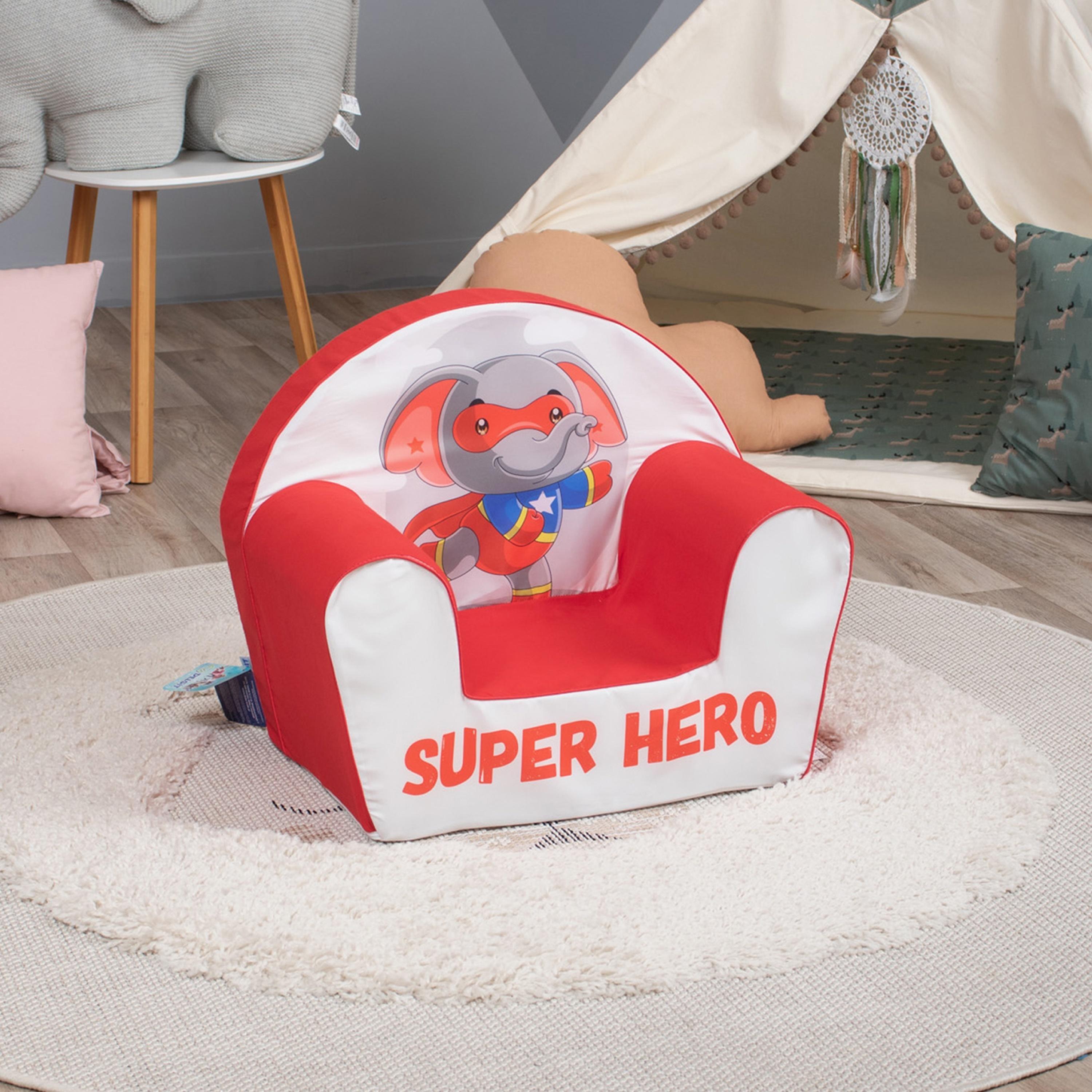 Delsit Printed Arm Chair - Elephant Super Hero-baby-nursery-furniture-chairsandtables-image-3