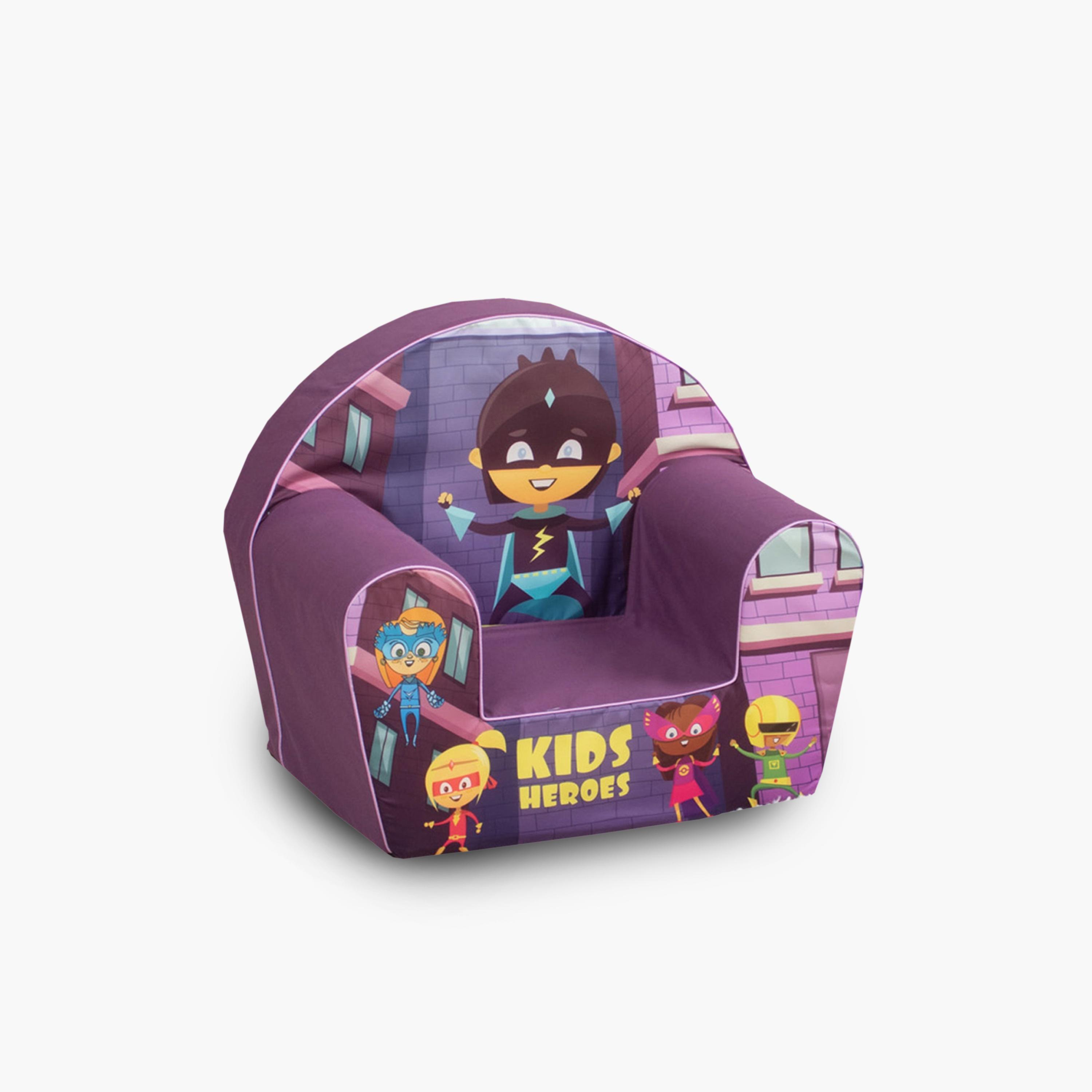 Delsit Printed Arm Chair - Kids Heroes-baby-nursery-furniture-chairsandtables-image-1